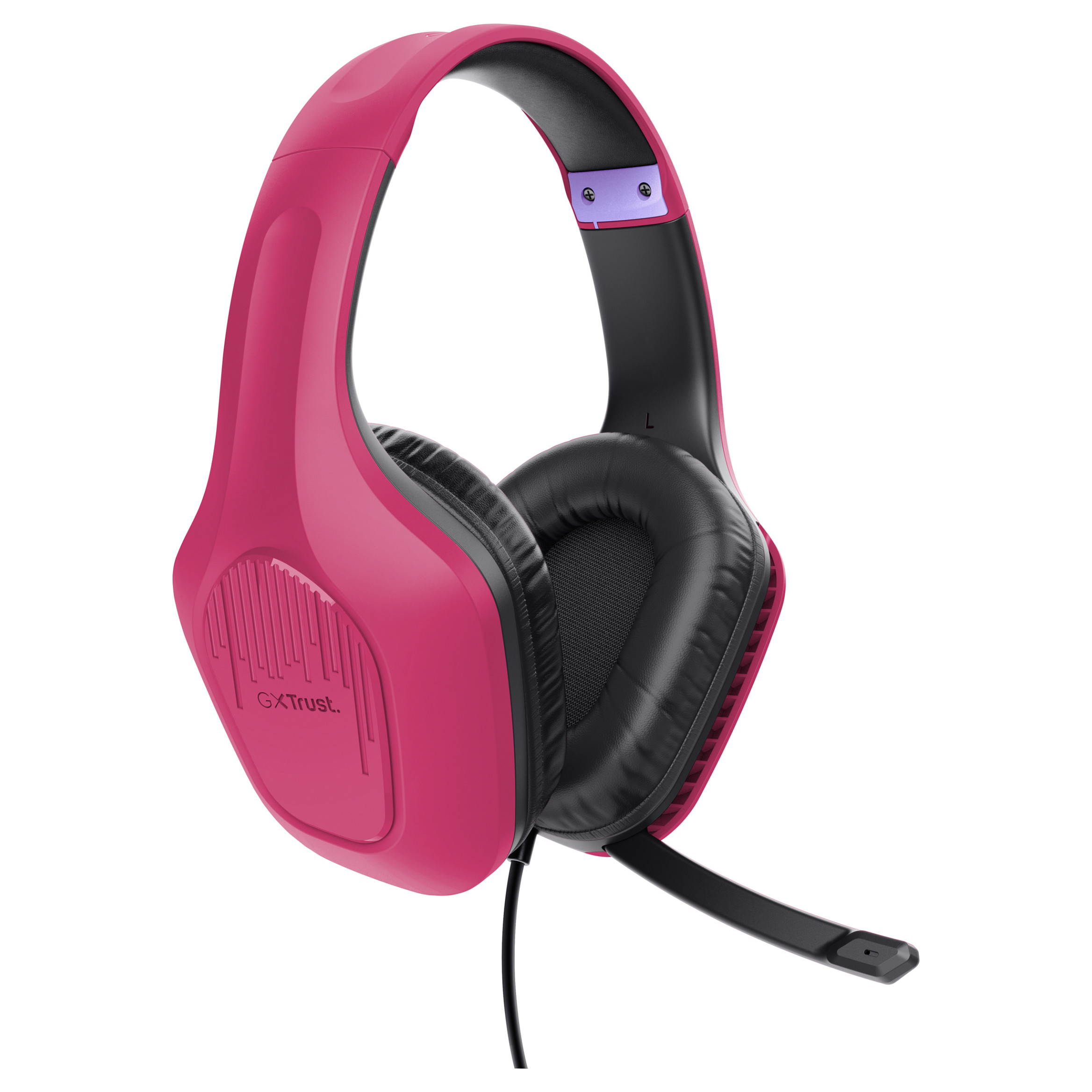 Kufje Gaming Trust GXT 415P Zirox Wired - Rozë - Figura 2