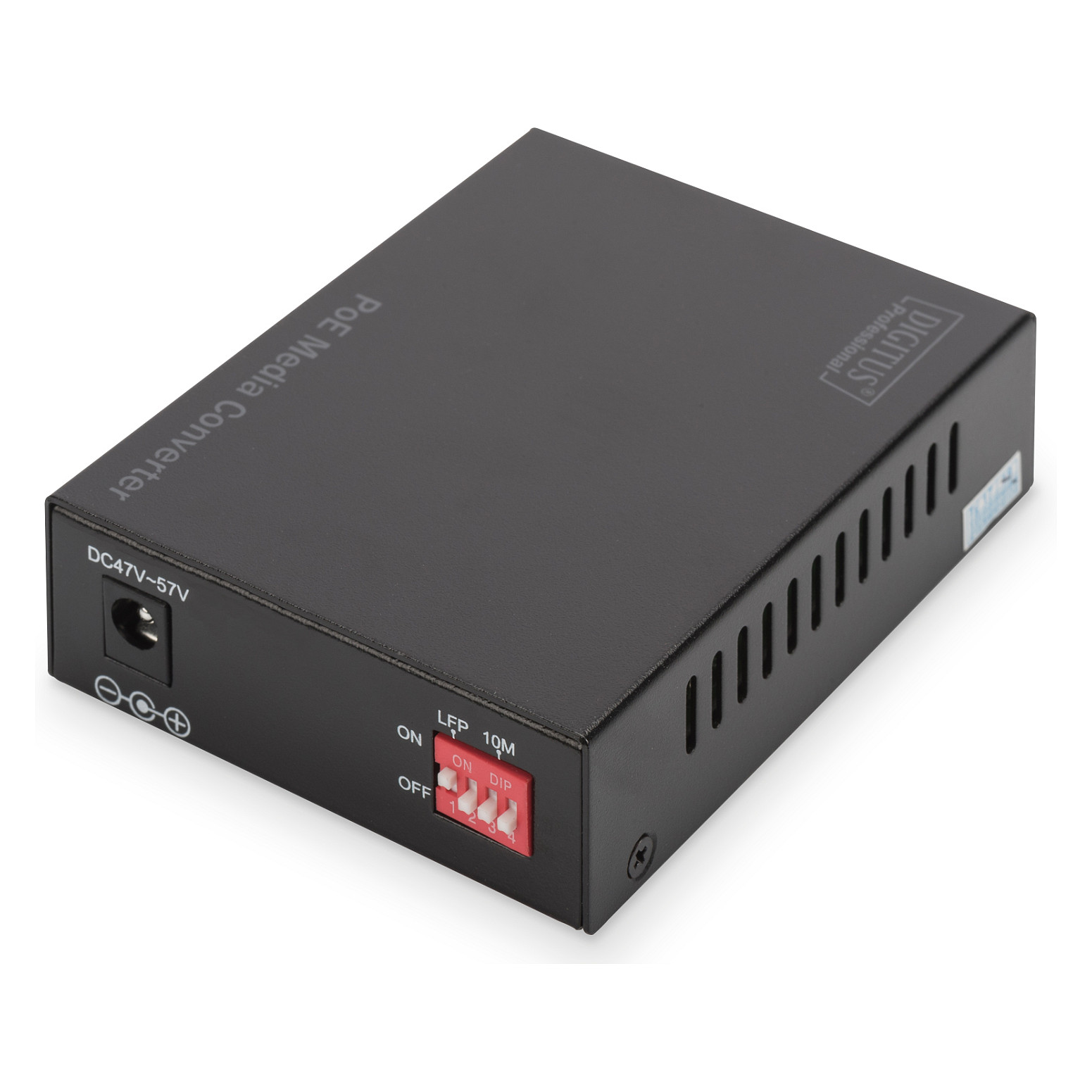 DIGITUS Gigabit PoE Media Converter RJ45–SFP | PSE 30W | DN-82140 - Figura 4