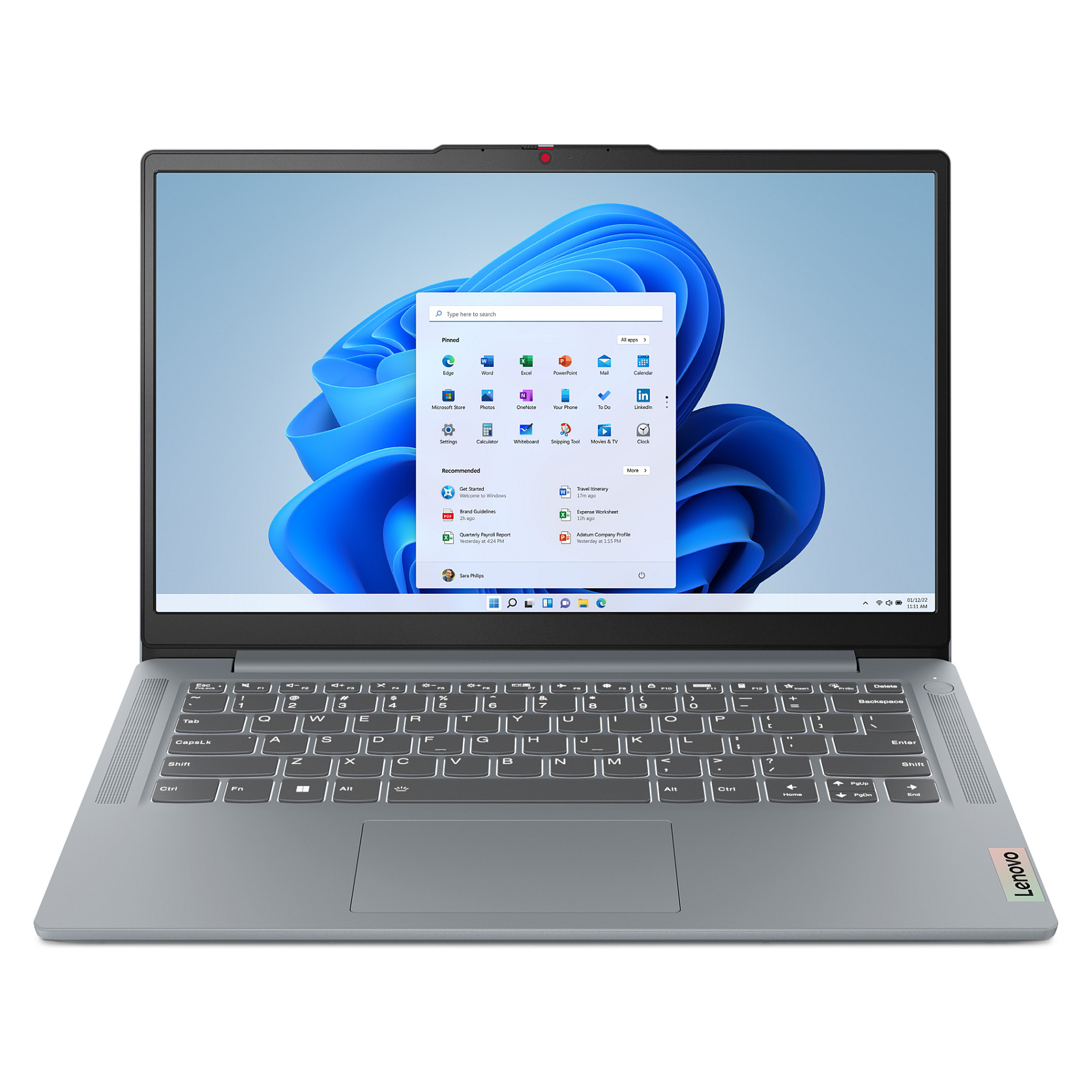 Laptop Lenovo IdeaPad Slim 3 14IAN8 / i3-N305 / 8GB LPDDR5 / 512GB / 14" Full HD IPS AG 60Hz / Intel UHD Graphics / DE - Gri