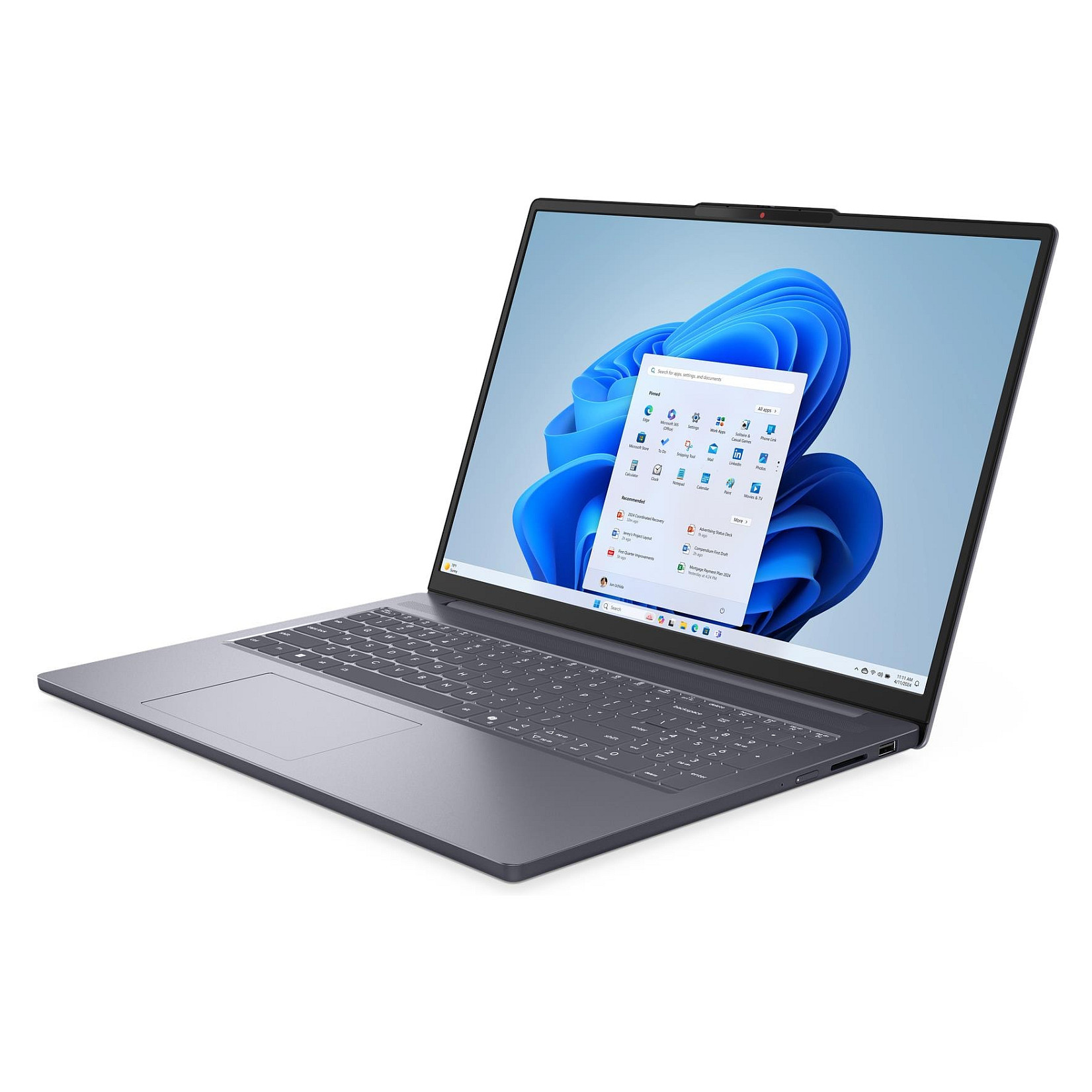 Laptop Lenovo IdeaPad Slim 3 16IRH10 / i5-13420H / 16GB DDR5 / 1TB / 16" WUXGA IPS AG 60Hz / Intel UHD Graphics / DE - Gri - Figura 2