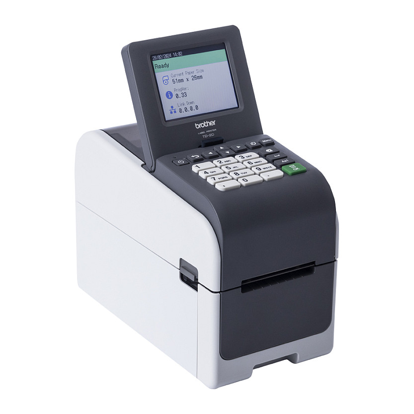 Printer Label Termal Brother TD-2320DSA300 / LAN / 300 DPI / 152 mm/s - Figura 2