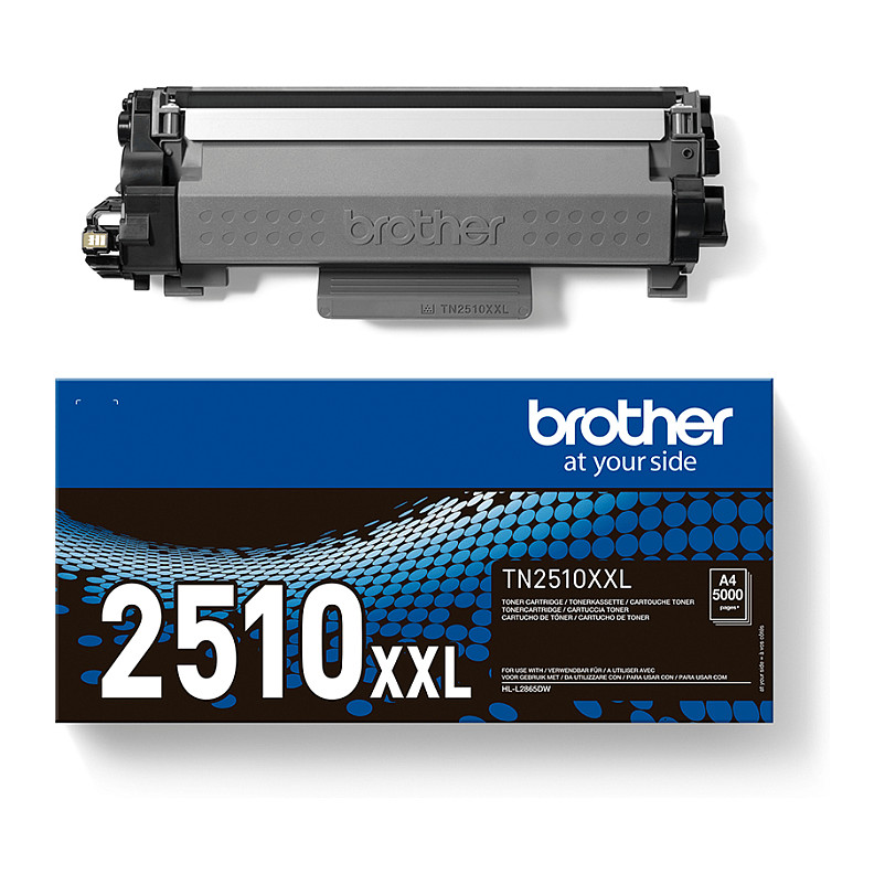 Toner Brother TN-2510XXL / 5.000 faqe - Zezë - Figura 4