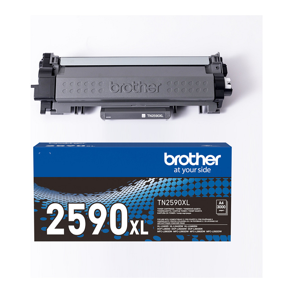 Toner Brother MFC-L2922DW / Original / Box / TN2590 / XL - Zezë - Figura 3