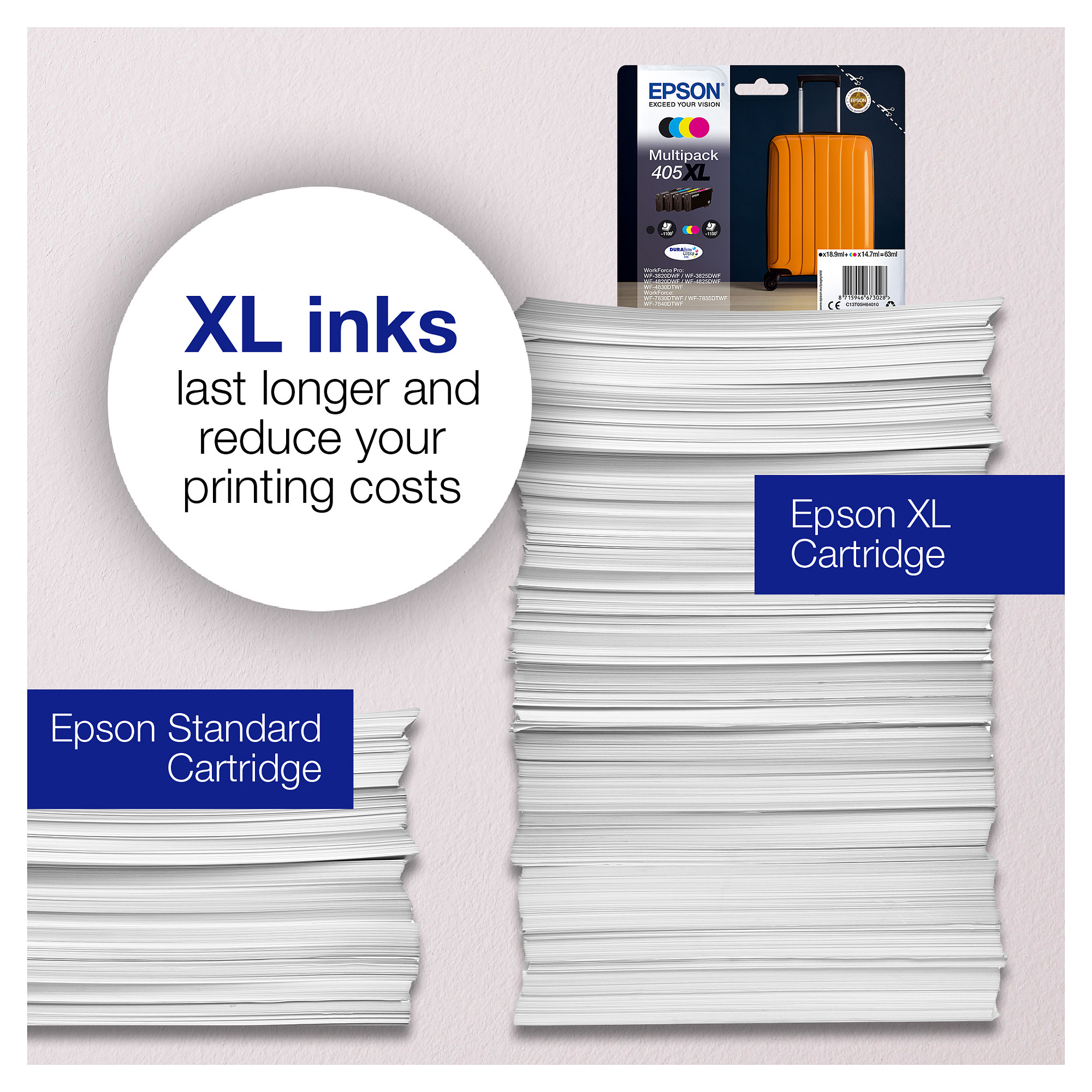 Ink Epson 405XL / 18.9ml / XL / Original - Zezë - Figura 5