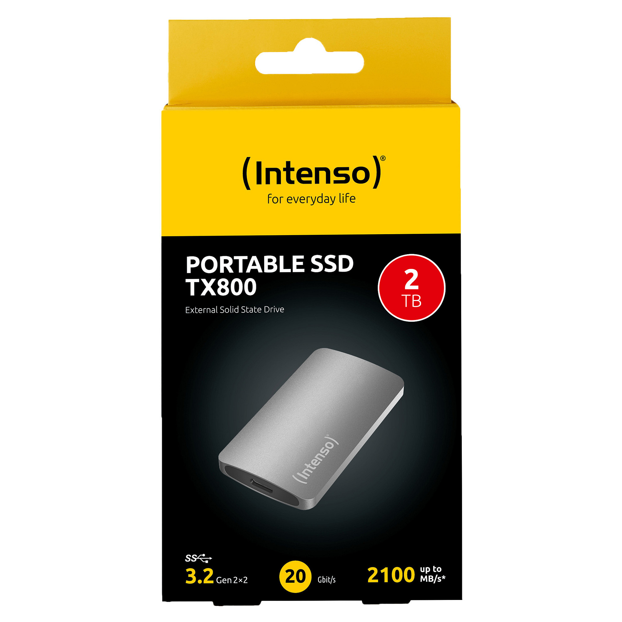 SSD të Jashtme Intenso TX800 / 1TB / USB-A 3.2 Gen 2x2 - Figura 4