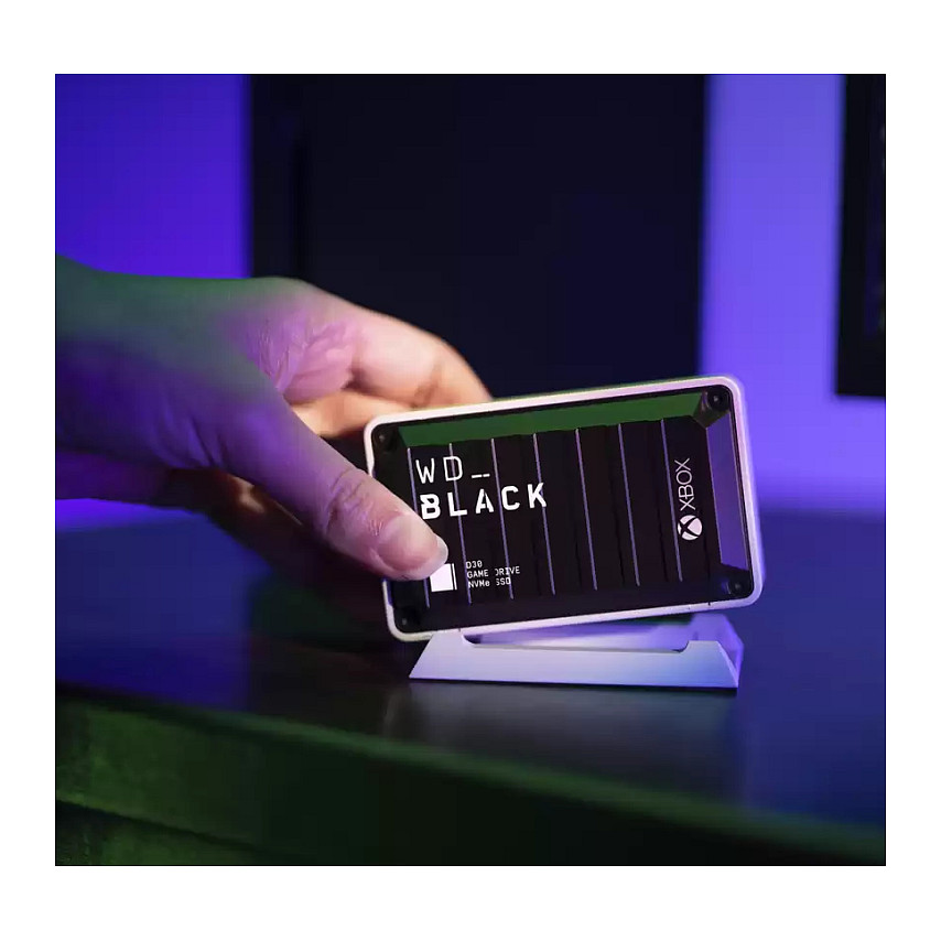 SSD të Jashtme WD_BLACK D30 Game Drive për Xbox / 1TB / Portable / USB 3.2 - Zezë - Figura 5