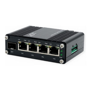 Switch EXSYS EX‑62030MPoE‑SFP / Mini / 5+1 Port Gigabit / PoE+ / Web Managed
