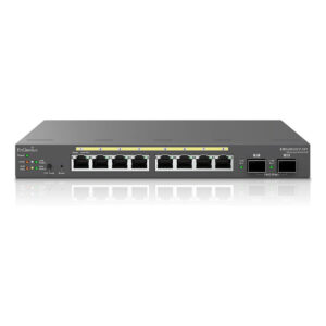 EnGenius 8-Port Gigabit PoE+ Switch 130W 2x SFP Managed Cloud Switch EWS2910FP-FIT
