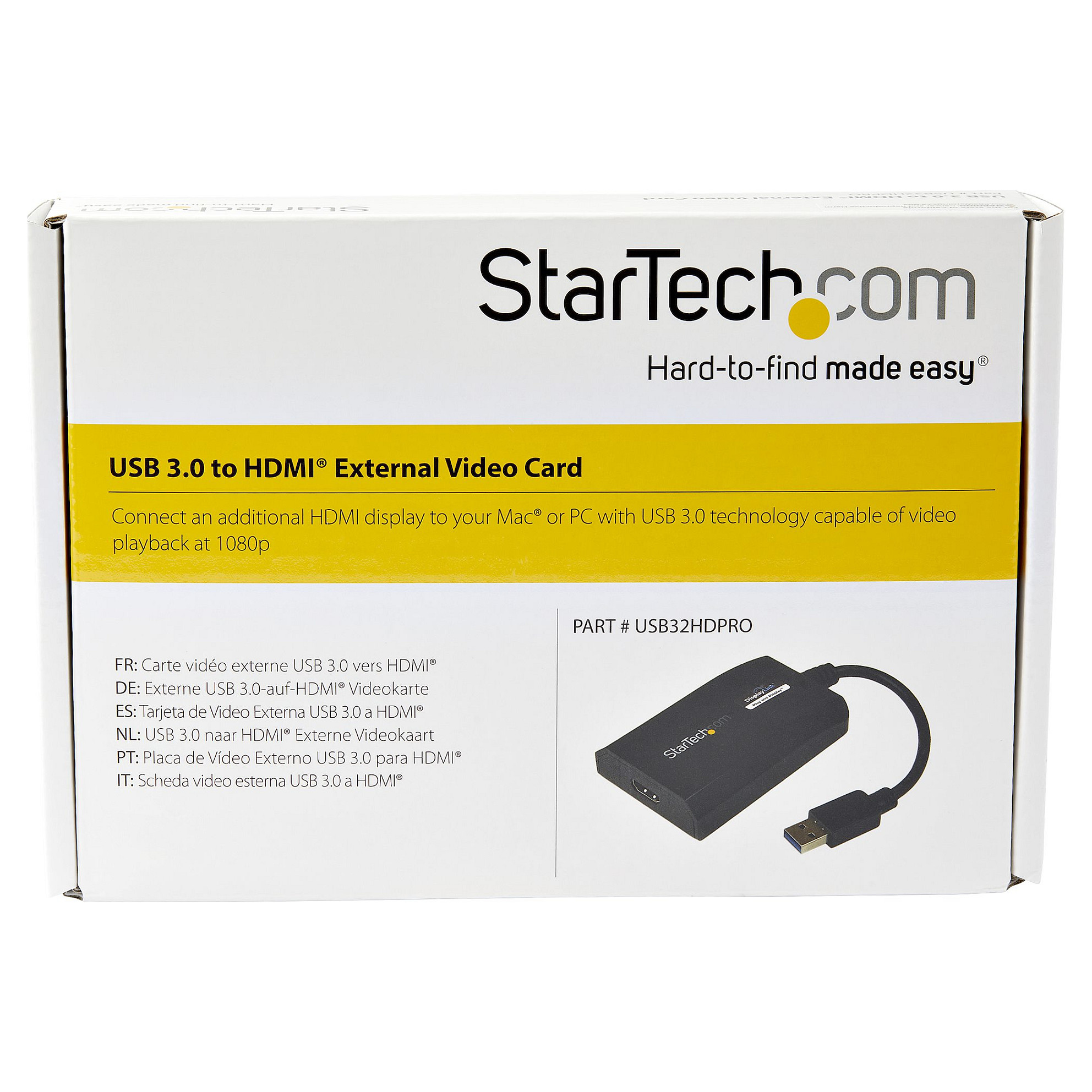 Adapter StarTech USB 3.0 to HDMI for Multi-Monitor – DisplayLink / HD 1080p (Mac & PC) - Figura 5
