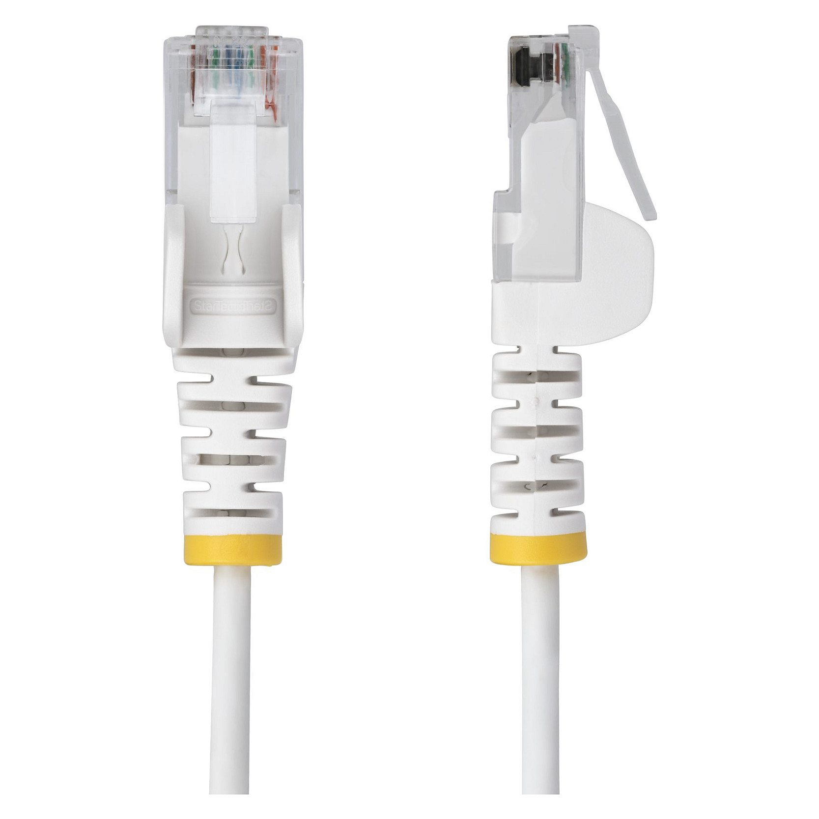 Kabllo për rrjet Ethernet StarTech Cat6 2.5m Slim RJ45 LSZH – Bardhë - Figura 2