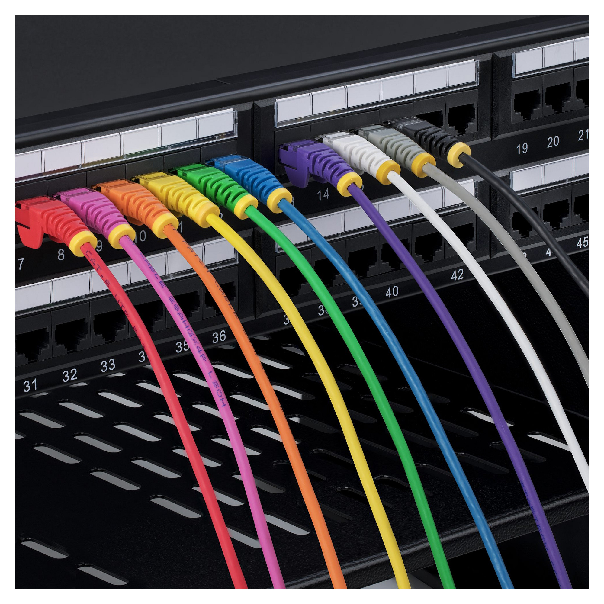 Kabllo për rrjet Ethernet StarTech Cat6 2.5m Slim RJ45 LSZH – Bardhë - Figura 5