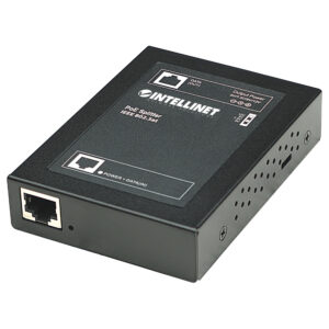 Spliter PoE+ INTELLINET / IEEE 802.3at / 1‑Port / 5‑7.5‑9‑12V DC