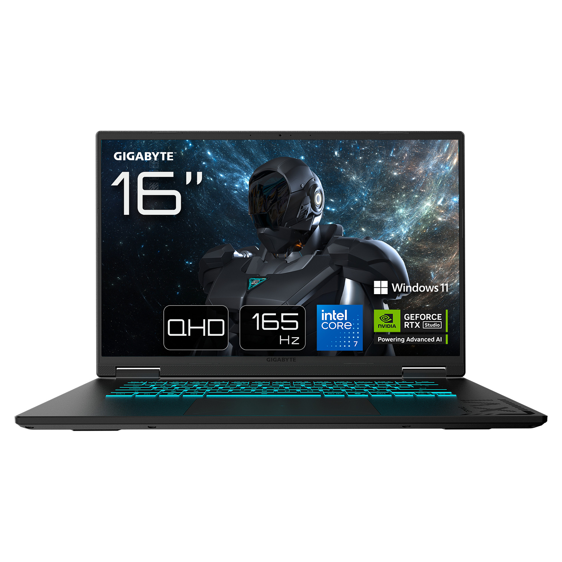 Laptop Gaming Gigabyte A18 / Ultra 7 240H / 32GB LPDDR5x / 1TB / 16" Quad HD+ IPS 165Hz / RTX 5070 Ti 12GB / DE - Zezë