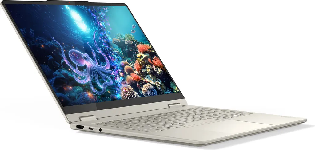 Laptop Lenovo Yoga 7i 2-in-1 / Ultra 5 226V / 16GB LPDDR5x / 1TB / 14" WUXGA OLED 60Hz / Arc Graphics 130V / DE - Gri - Figura 2