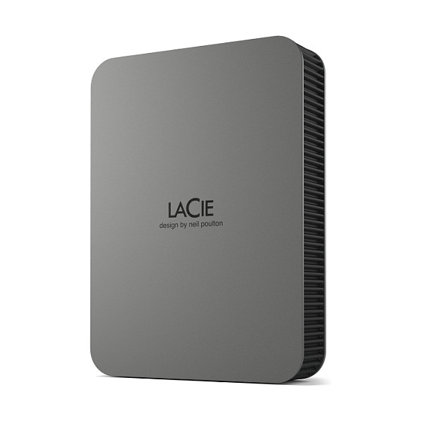 HDD të Jashtme LaCie Mobile Drive Secure / 4TB / USB‑C 3.2 (5 Gbit/s) - Gri - Figura 2