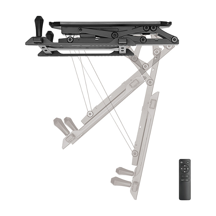 Mbajtëse elektrike për TV LogiLink BP0118 / 32"-70" / Max 35kg - Zezë - Figura 4