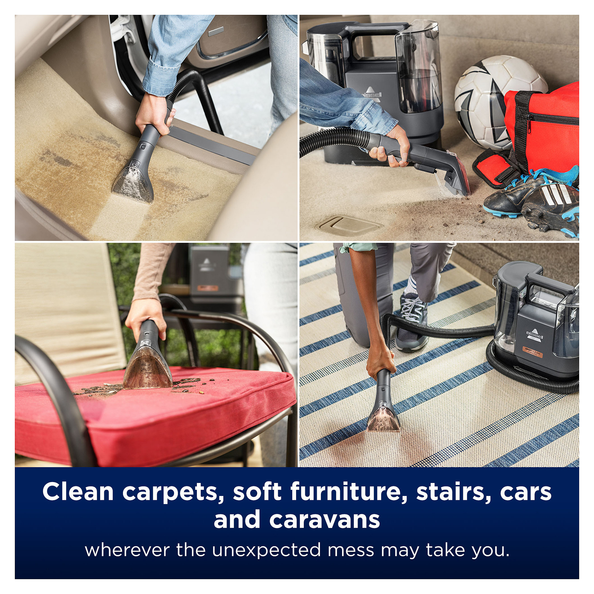 Fshesë për pastrim Bissell SpotClean Cordless 3681N - Zezë - Figura 3