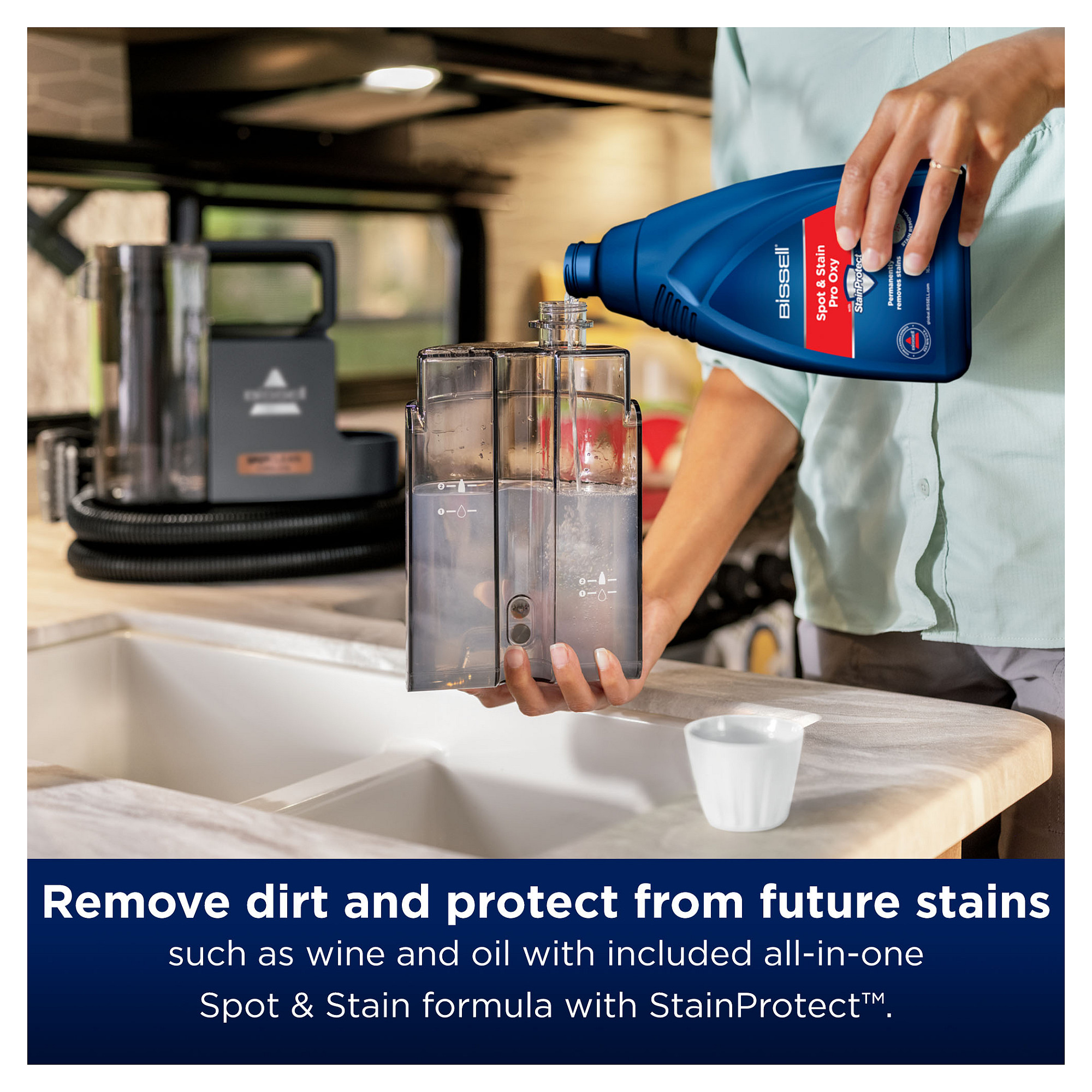 Fshesë për pastrim Bissell SpotClean Cordless 3681N - Zezë - Figura 5