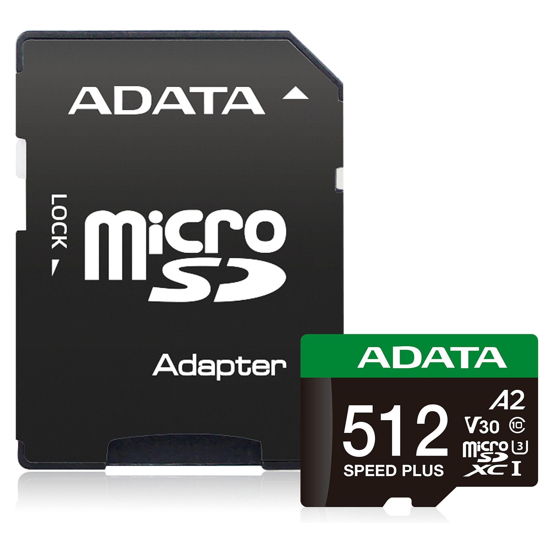Kartë Memorie SD ADATA SPEED PLUS microSDXC 512GB UHS-I U3 V30 A2 Class 10 - Figura 2