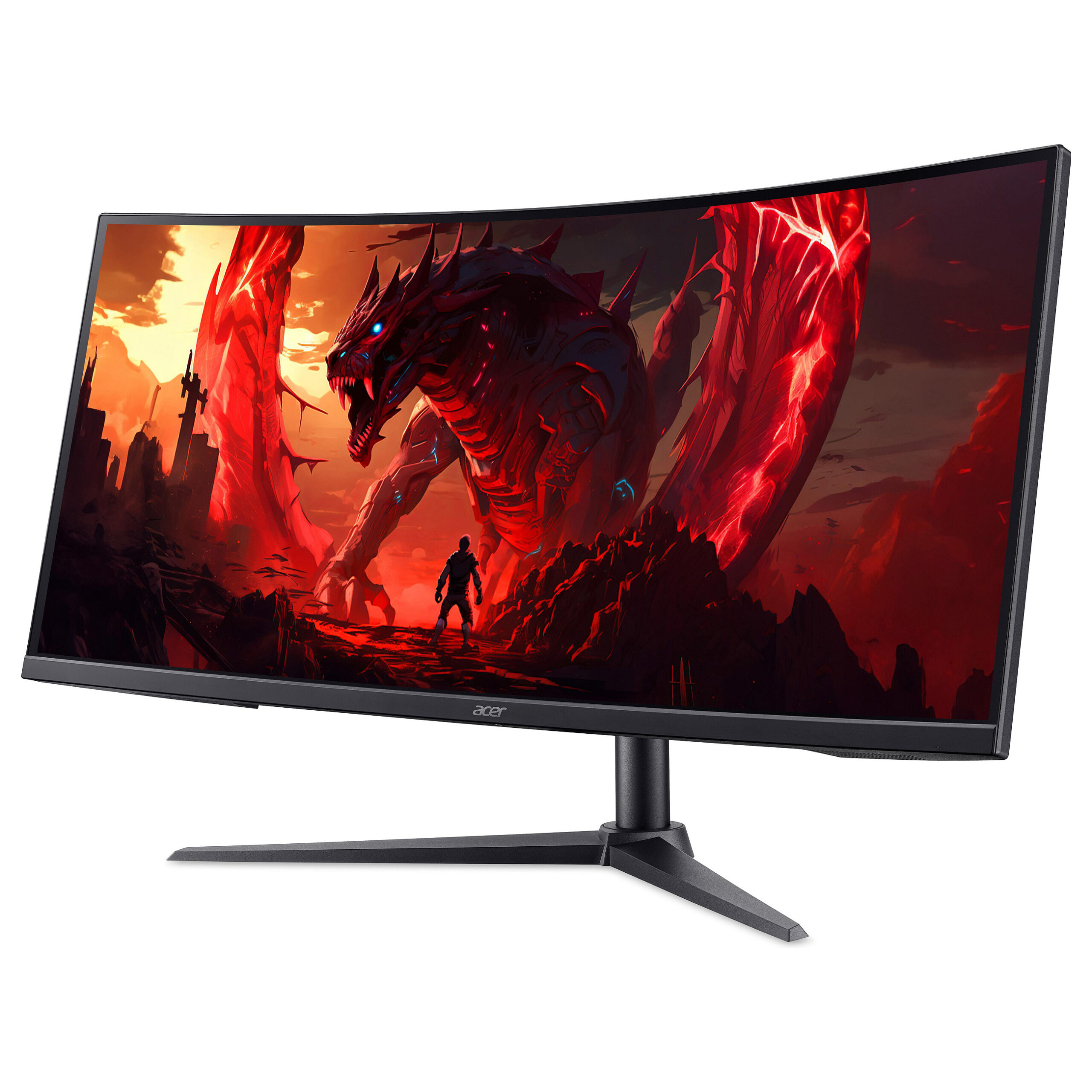 Monitor Acer Nitro XZ340CURW0b / 34"/ Wide Quad HD VA LCD Curved / 240Hz / 5ms / HDMI+DP - Zezë - Figura 3