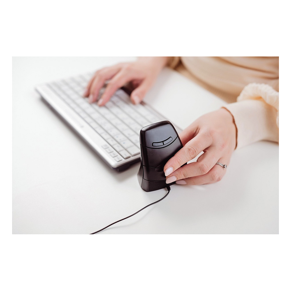 Maus pa kabllo BakkerElkhuizen DXT 3 Precision – Zezë - Figura 5