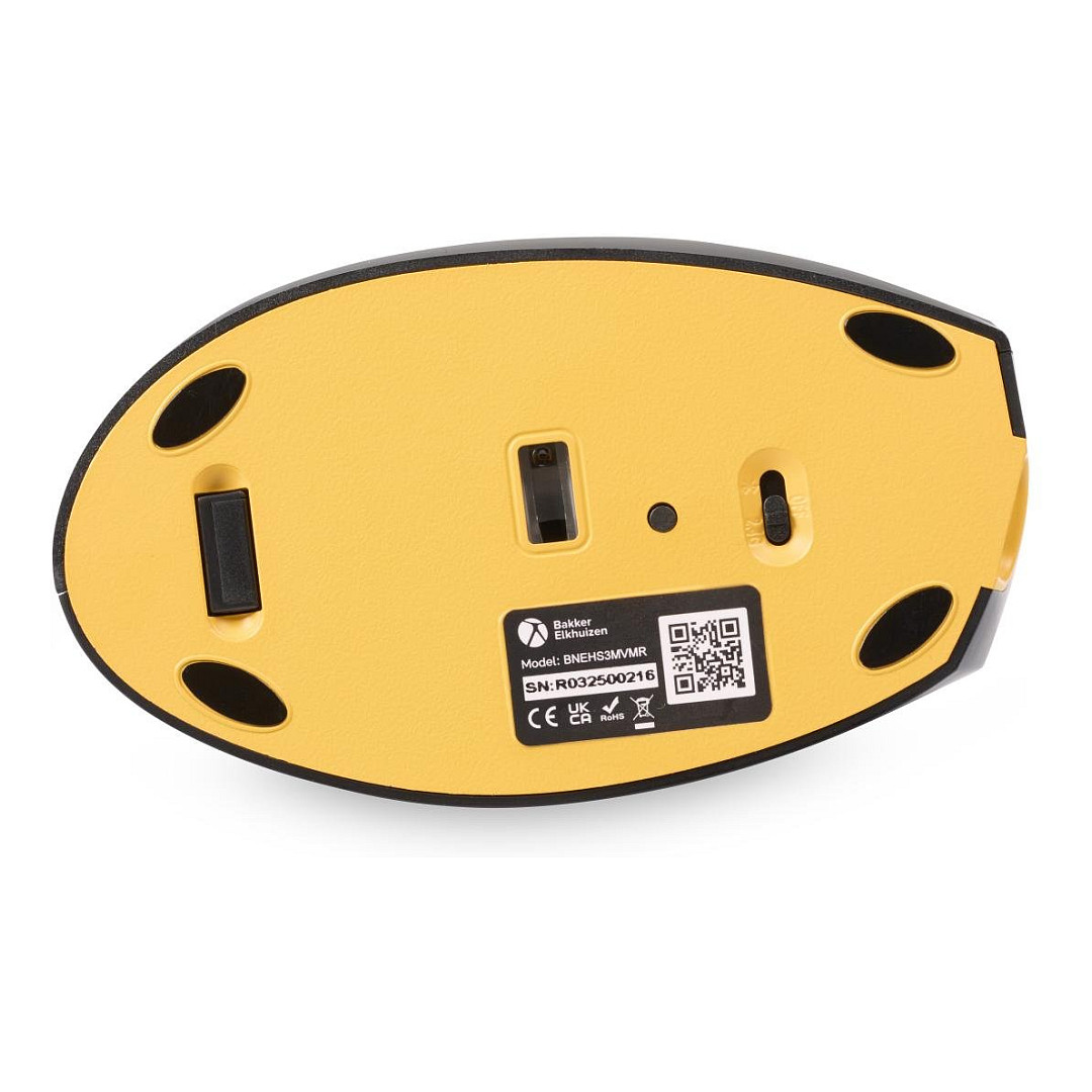 Maus pa kabllo Bakker HandShake BNEHS3MVMR Wired&Wireless -Zezë/Gri - Figura 5