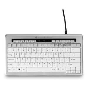 Tastierë me kabllo BakkerElkhuizen S‑Board 840 Design / QWERTY / US Language - Gri e Hapur