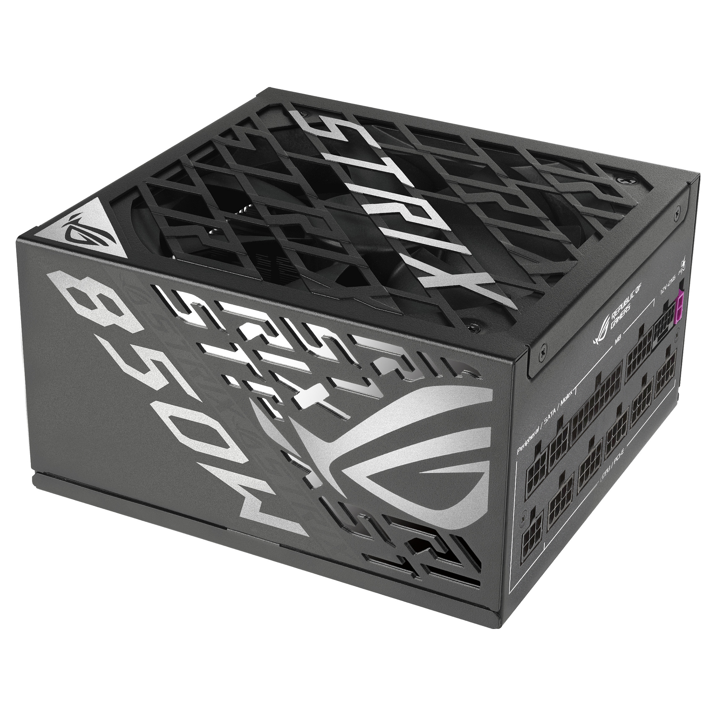 Furnizues Energjie ASUS ROG STRIX‑850P‑G / 850W / 80 PLUS Platinum / ATX 3.1 - Zezë - Figura 2