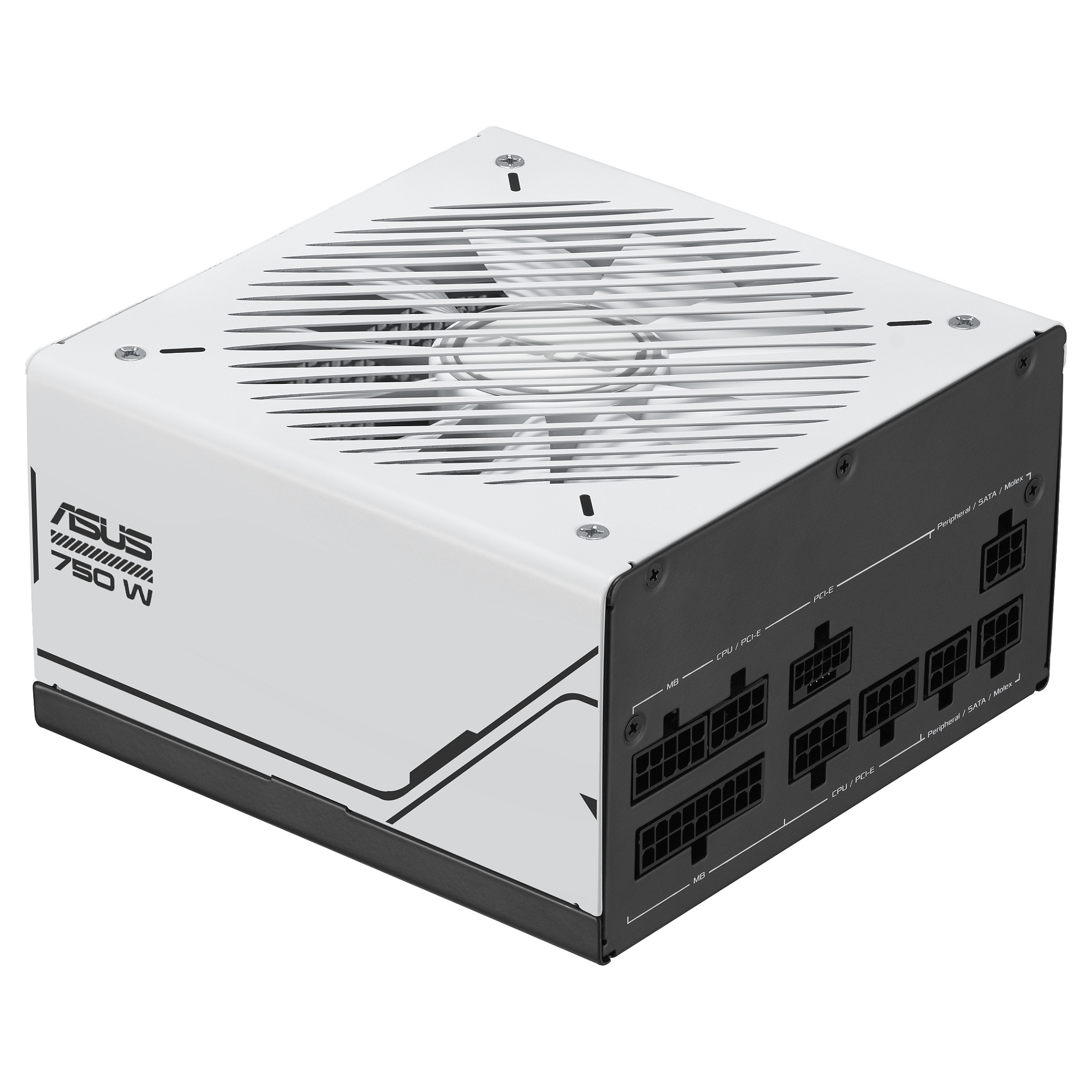 Furnizues Energjie ASUS PRIME AP‑750G / 750W / 80 PLUS Gold / ATX 3.0 - Bardhë - Figura 2