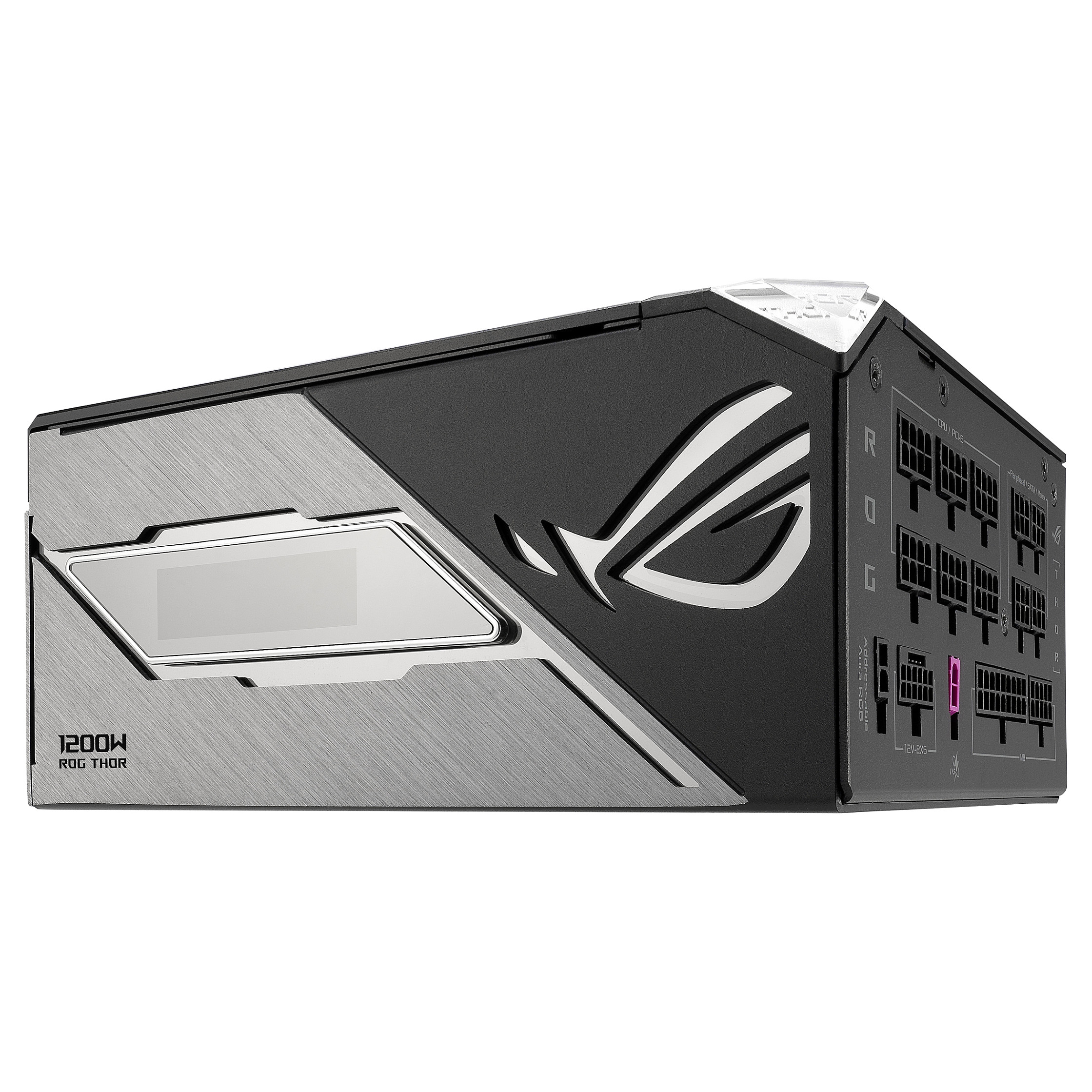Furnizues Energjie ASUS ROG THOR‑1200P3‑G / 1200W / 80 PLUS Platinum / ATX 3.1 - Zezë - Figura 5