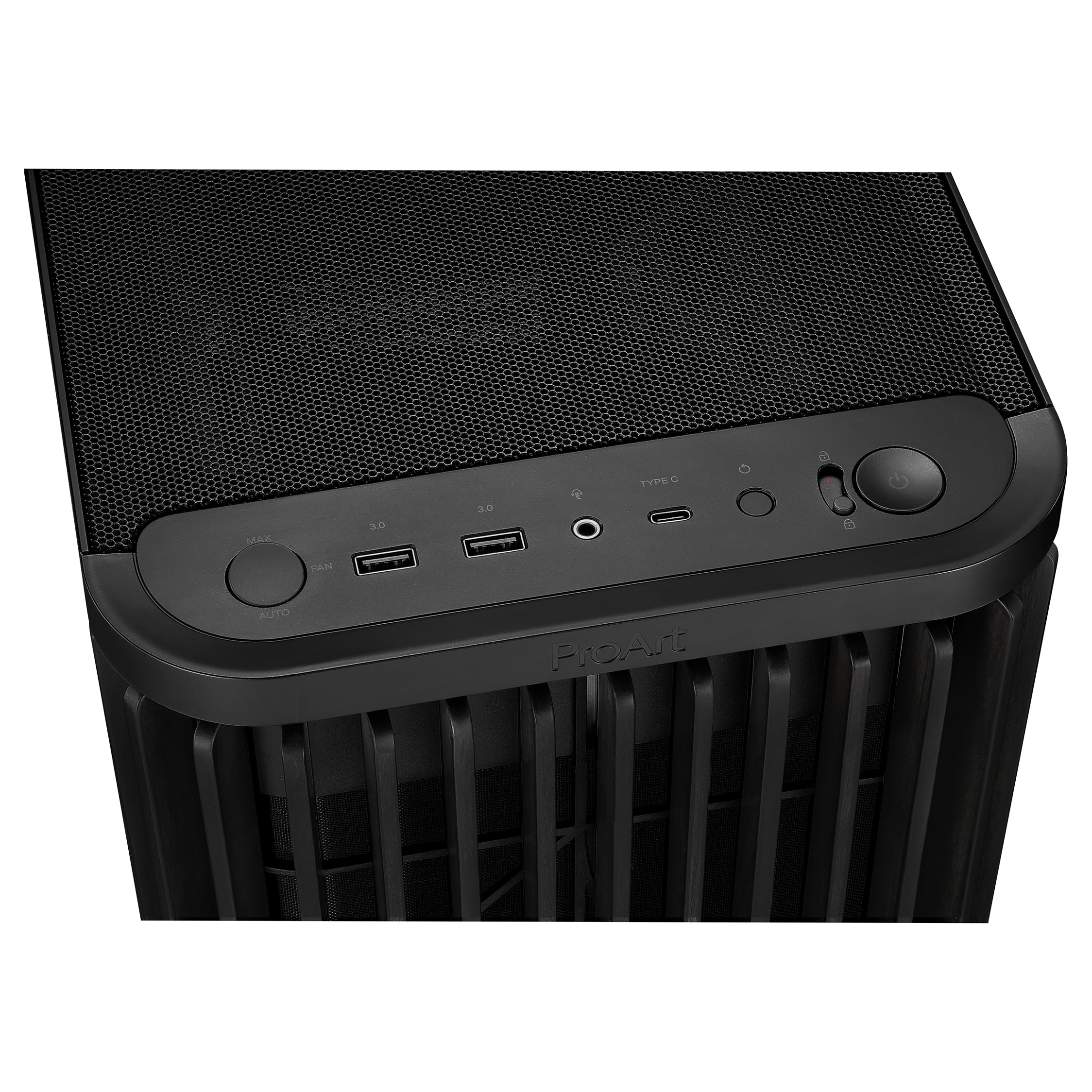 Kasë Asus ProArt PA401 Wood Metal PWM -Zezë - Figura 5