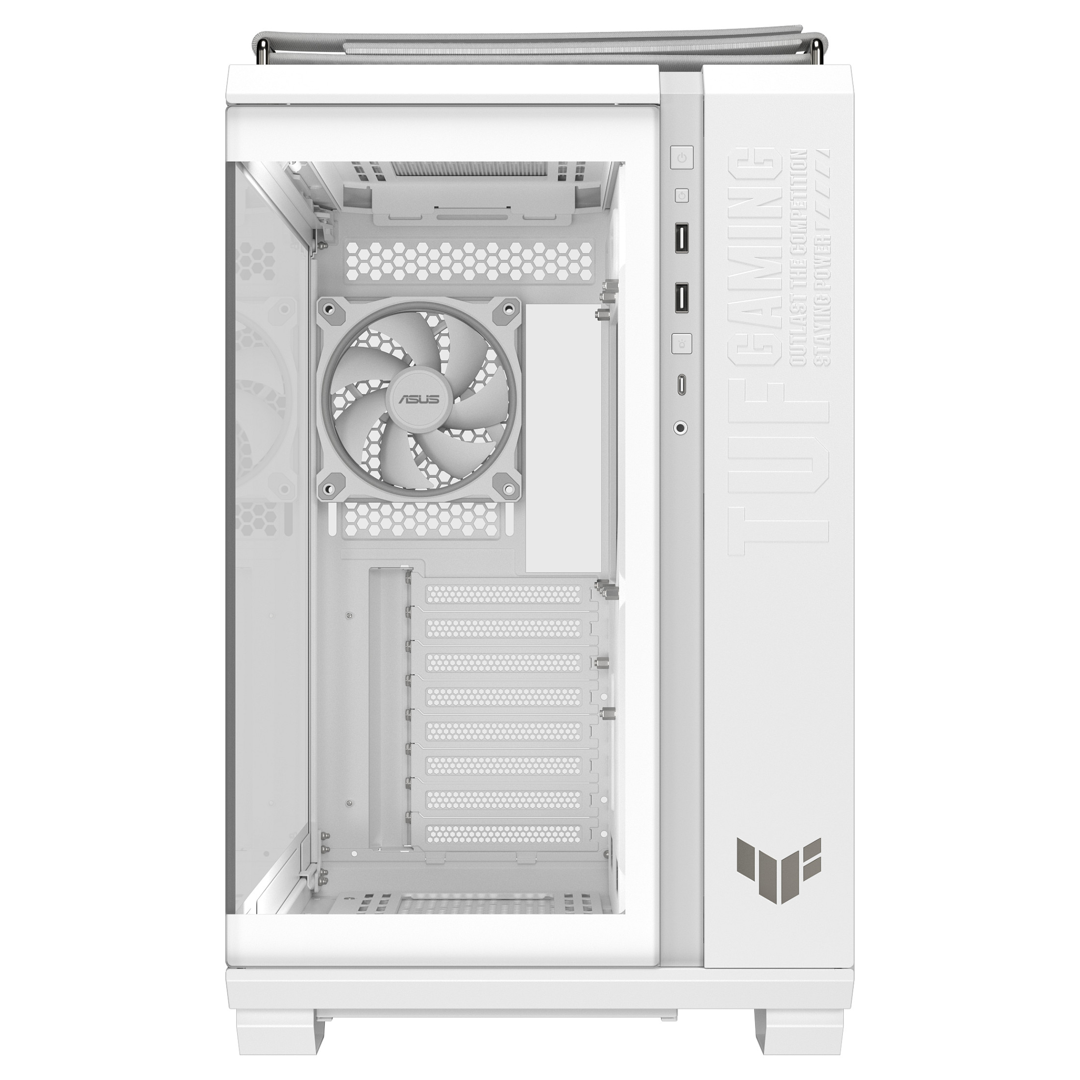 Kasë Asus TUF Gaming GT502 Horizon TG ARGB -Bardhë - Figura 3