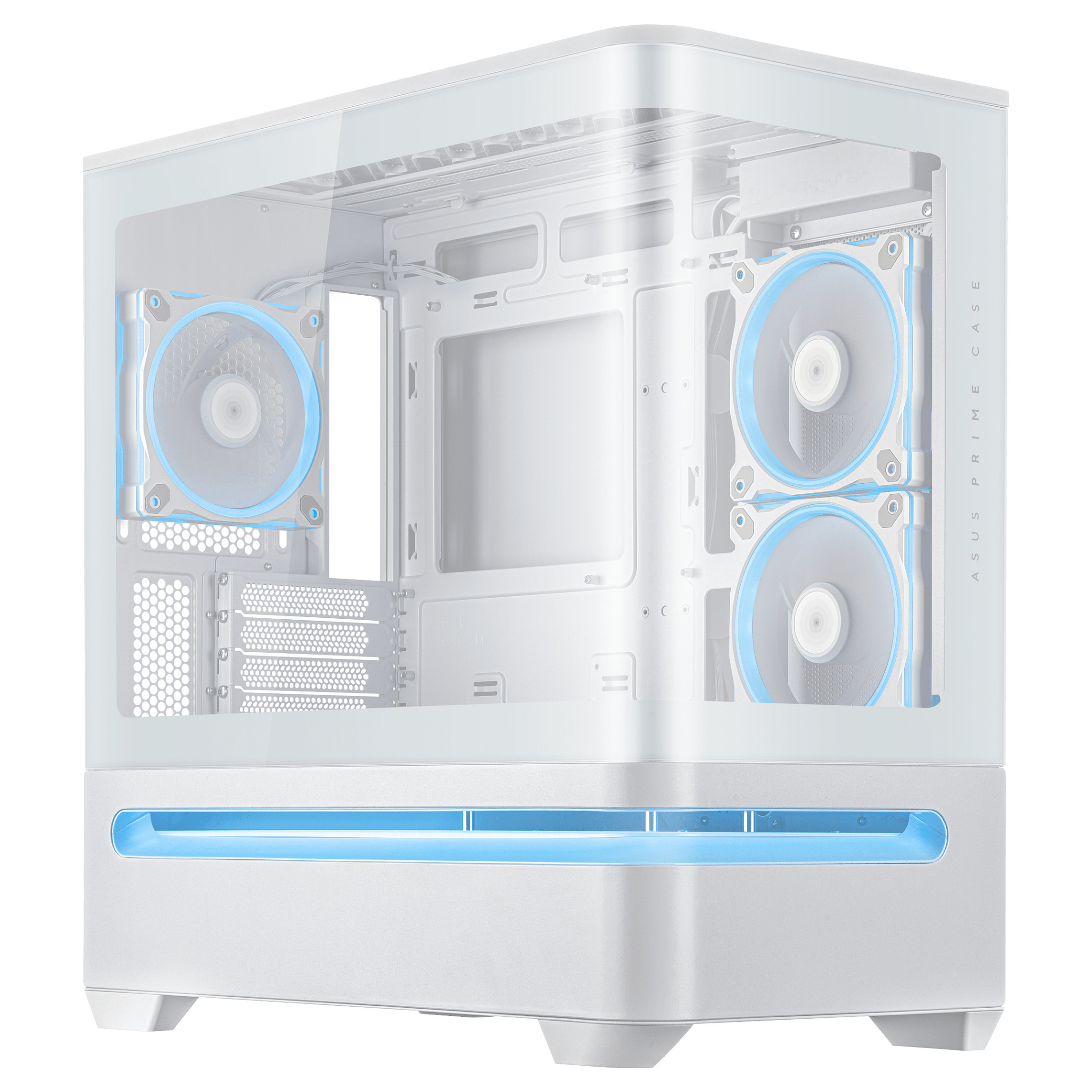 Kasë Asus Prime AP202 TG ARGB -Bardhë - Figura 2