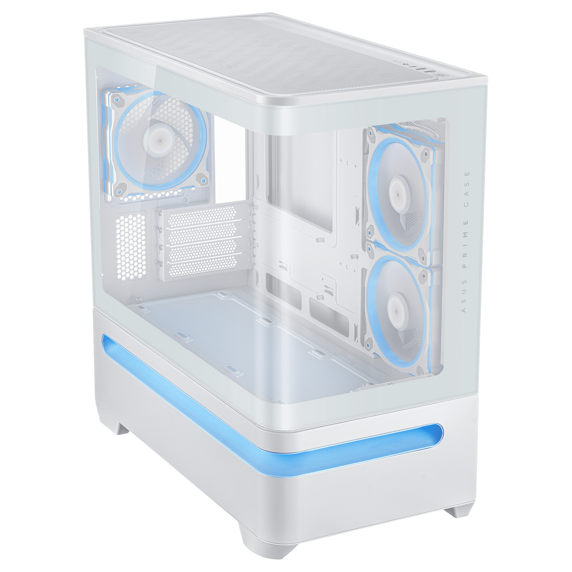 Kasë Asus Prime AP202 TG ARGB -Bardhë - Figura 3