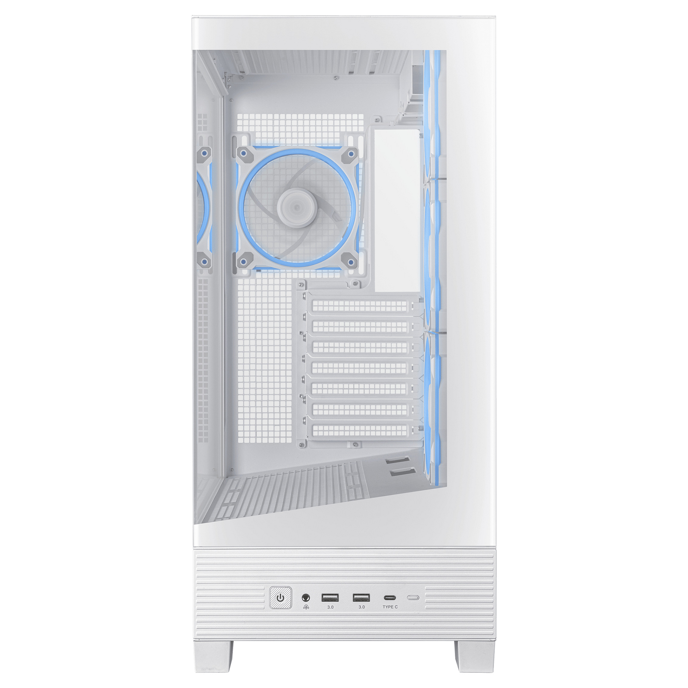 Kasë Asus A31 Plus TG ARGB -Bardhë - Figura 4