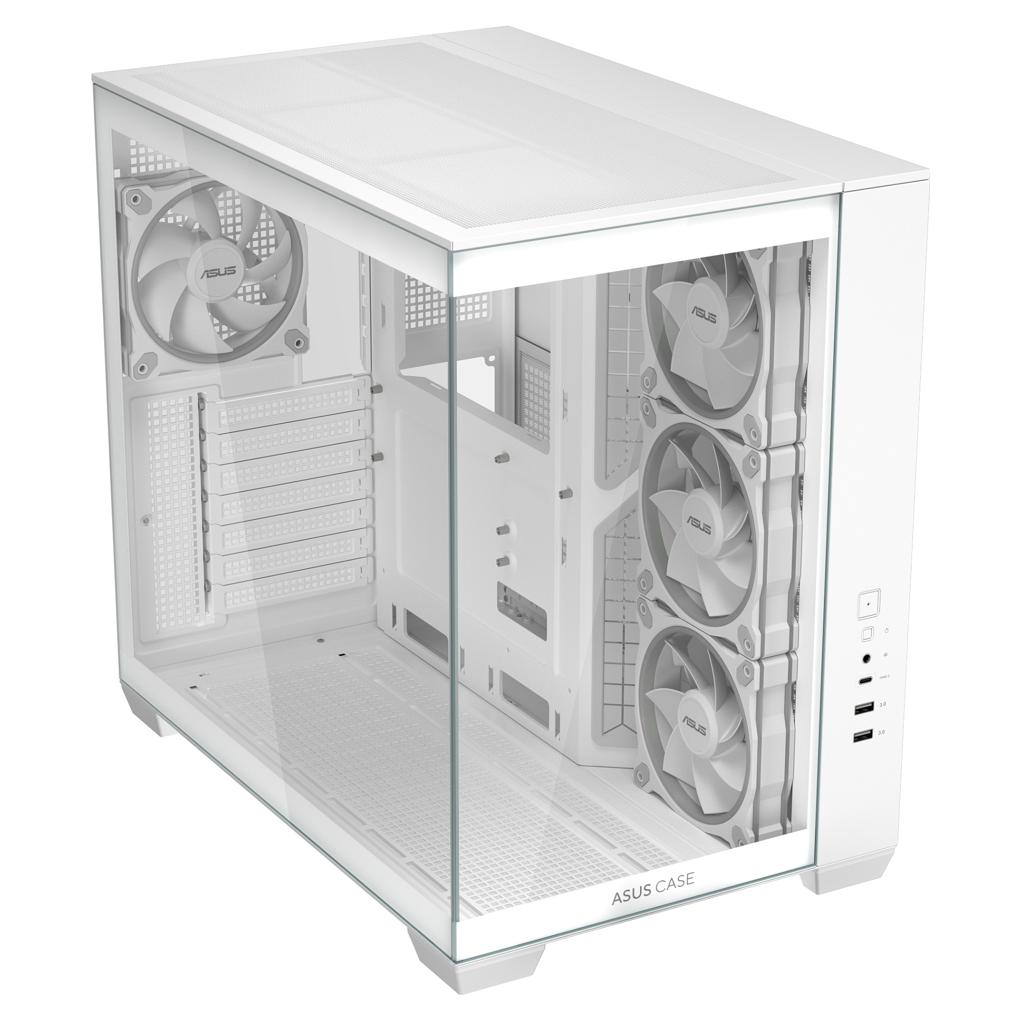 Kasë Asus A32 Plus TG ARGB -Bardhë - Figura 3