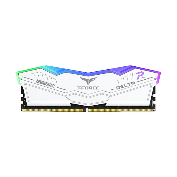 RAM Memorie DDR5 Team Group DIMM 6000 / 64GB / 2×32GB / Dual‑Kit / CL38 / Delta RGB / Intel XMP - Bardhë