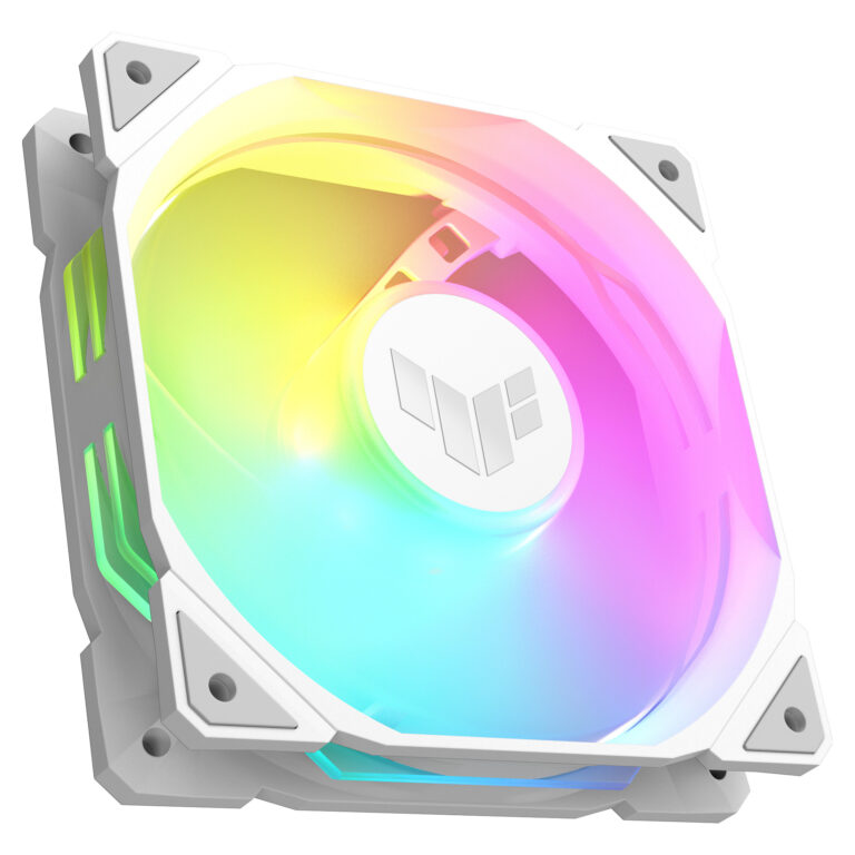 Ftohës për kasë ASUS TUF GAMING TF120 ARGB 120mm  1pack - Bardhë