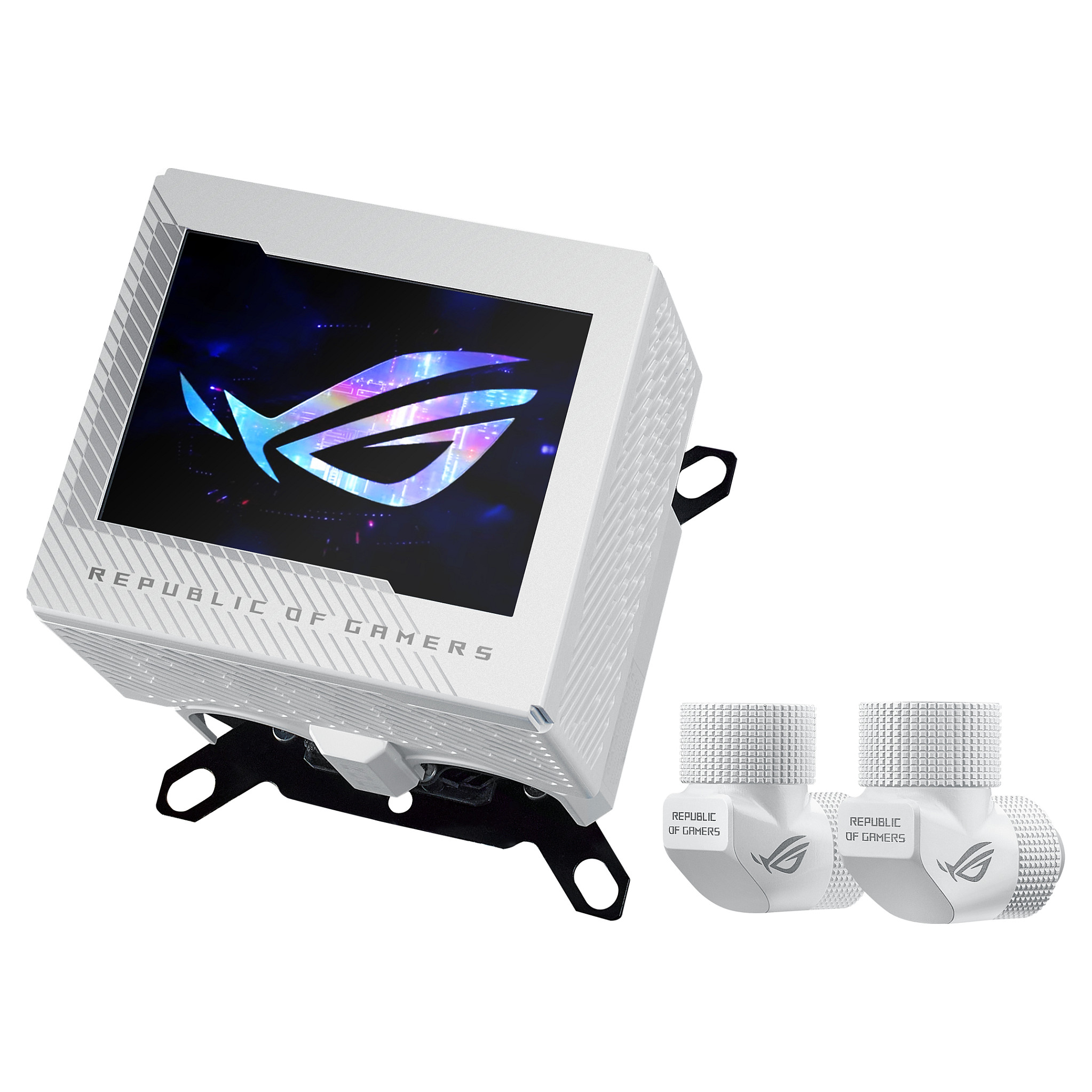 Ftohës për Procesor ASUS ROG Ryujin III WB LCD - Bardhë - Figura 2