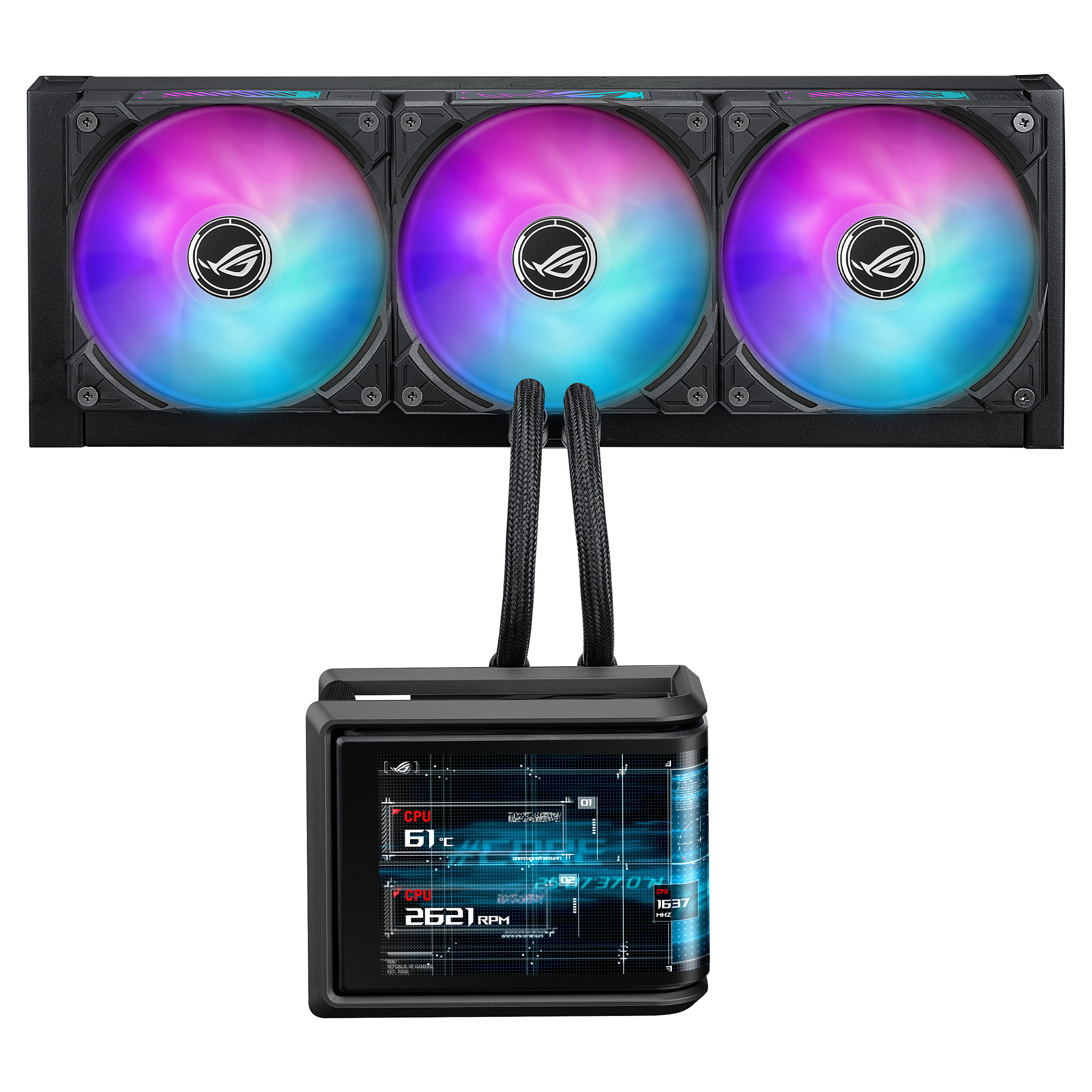 Ftohës për Procesor ASUS ROG Ryuo IV SLC 360 ARGB - Zezë - Figura 5