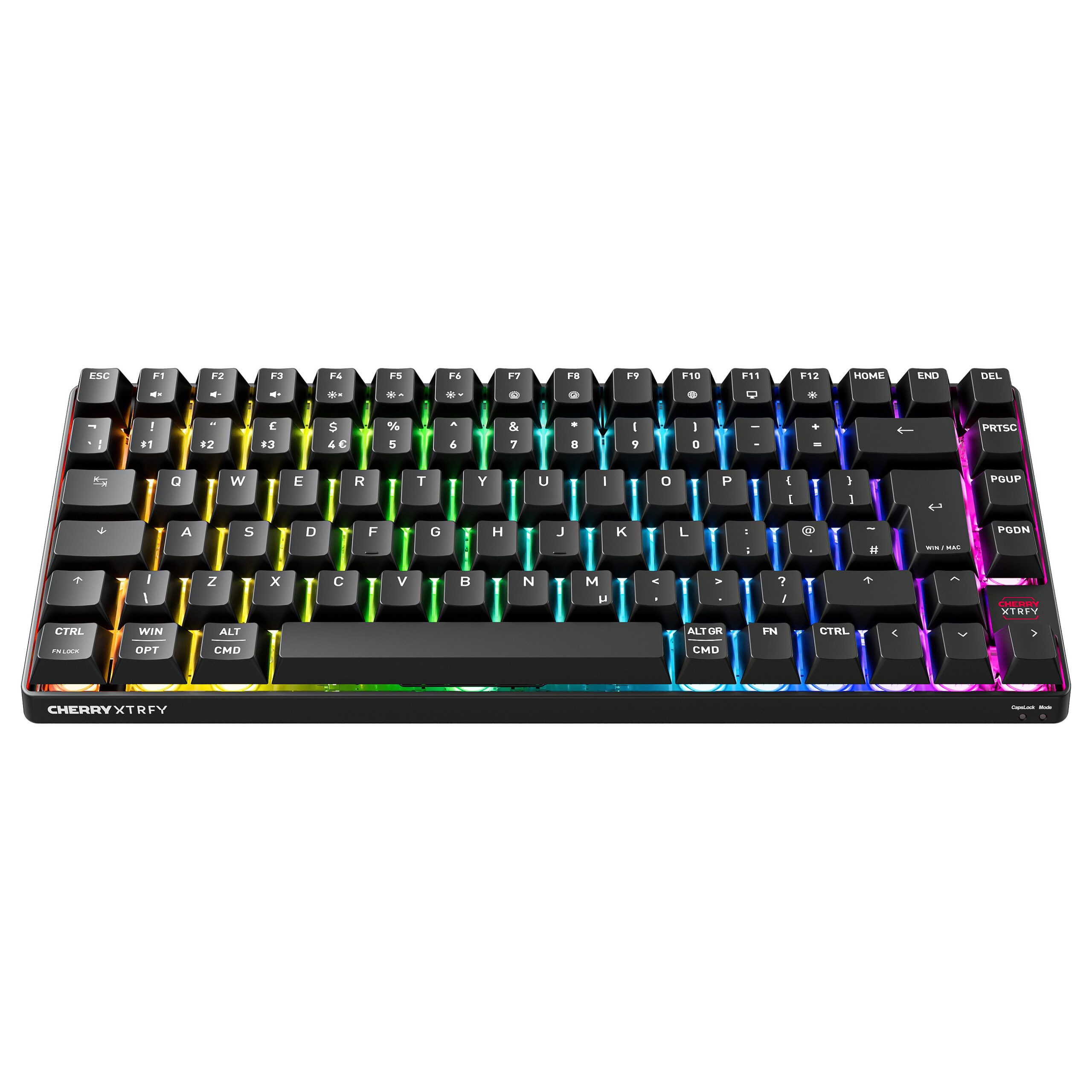 Tastierë Gaming Cherry K33 COMPACT FS / Wireless / QWERTY / UK Language - Zezë - Figura 2