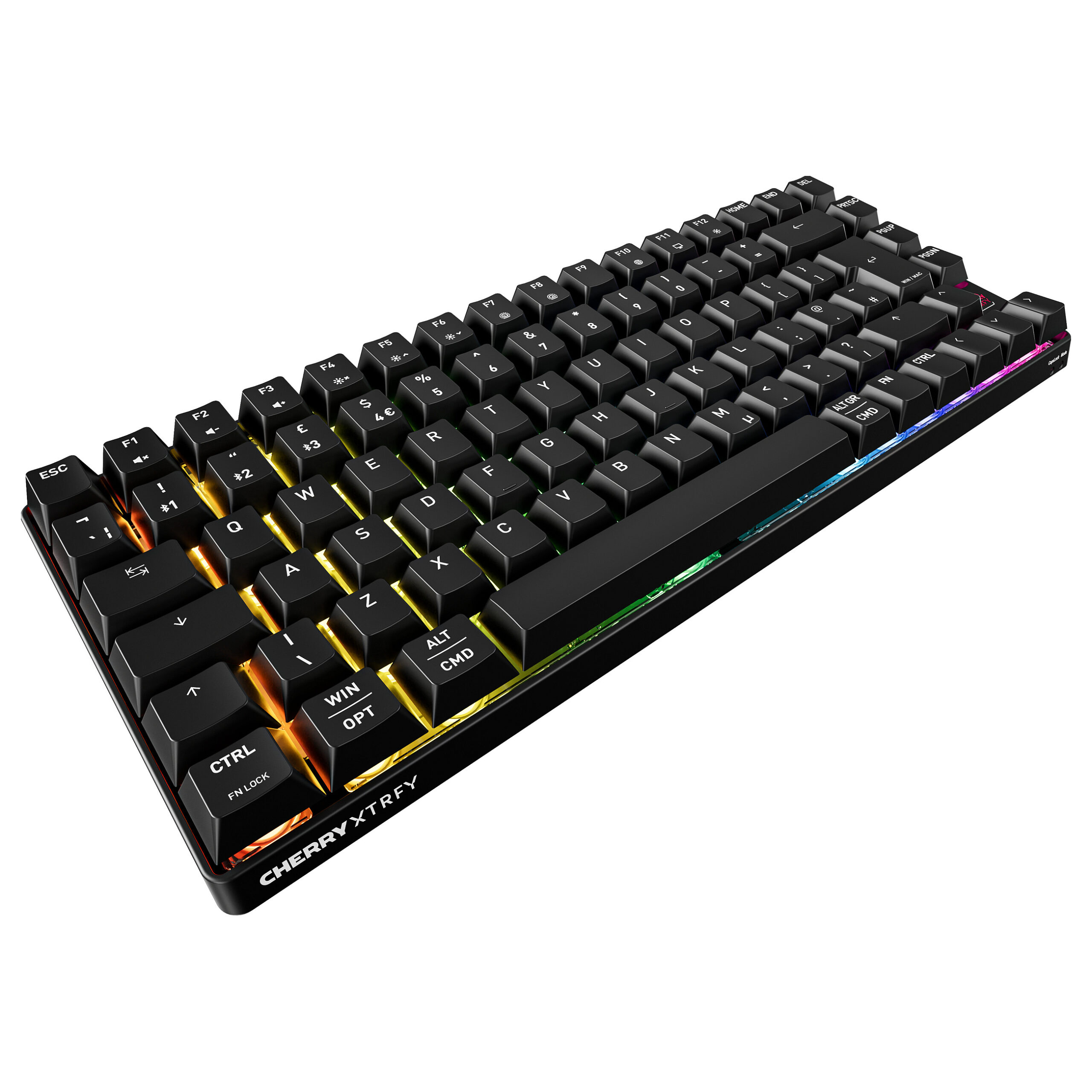 Tastierë Gaming Cherry K33 COMPACT FS / Wireless / QWERTY / UK Language - Zezë - Figura 3