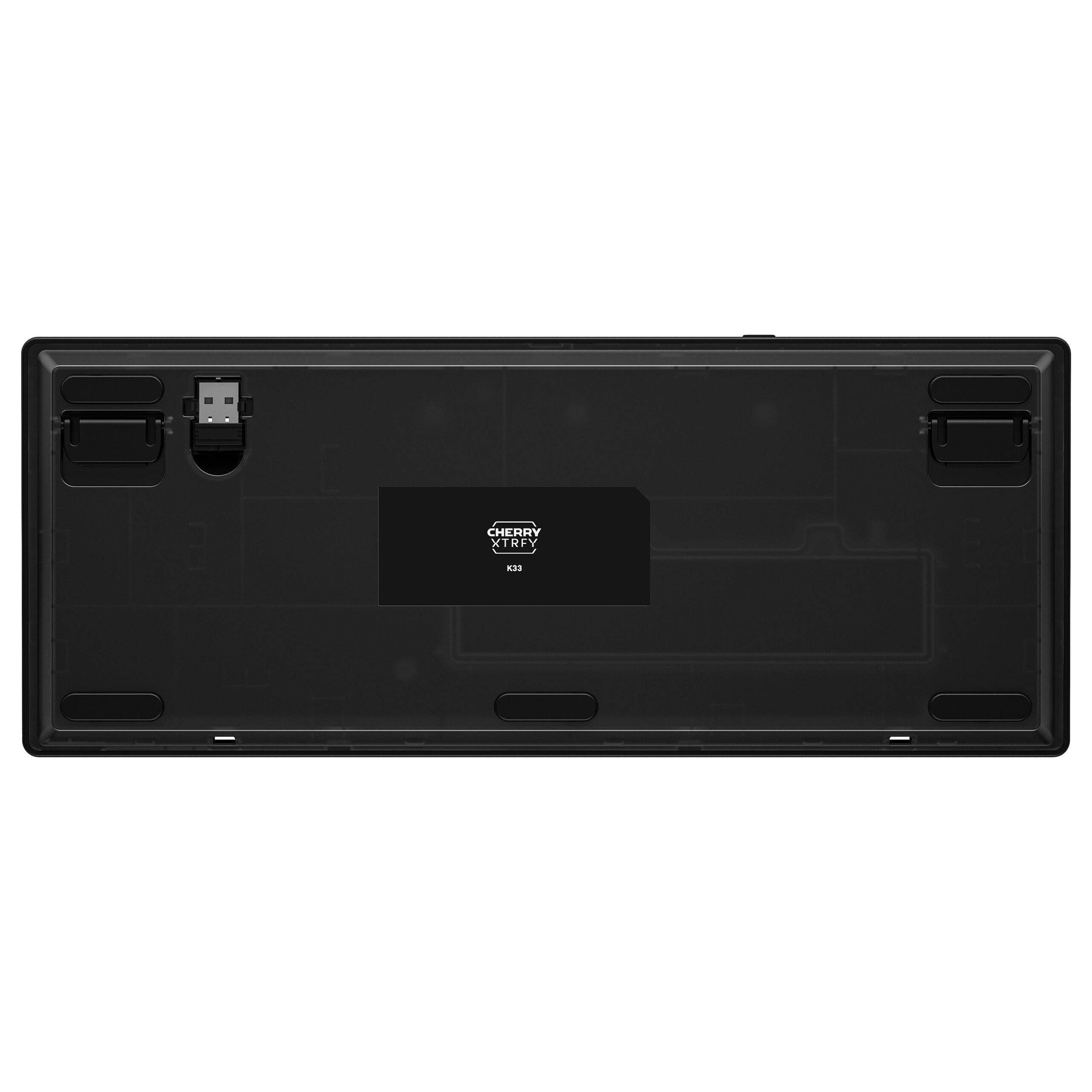 Tastierë Gaming Cherry K33 COMPACT FS / Wireless / AZERTY / French Language - Zezë - Figura 4