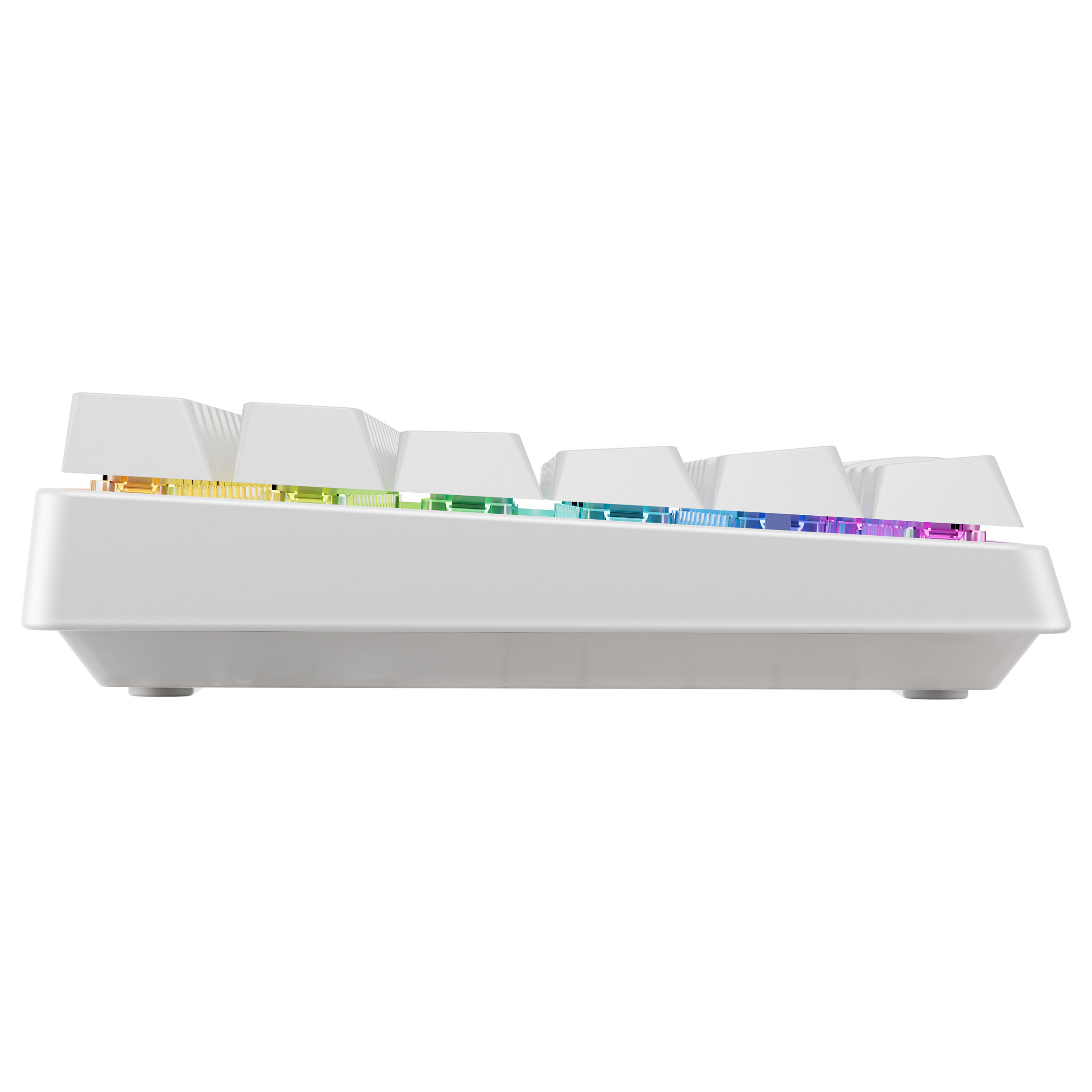 Tastierë Gaming K33 Compact FS / Wireless / QWERTZ / German Language - Bardhë - Figura 2