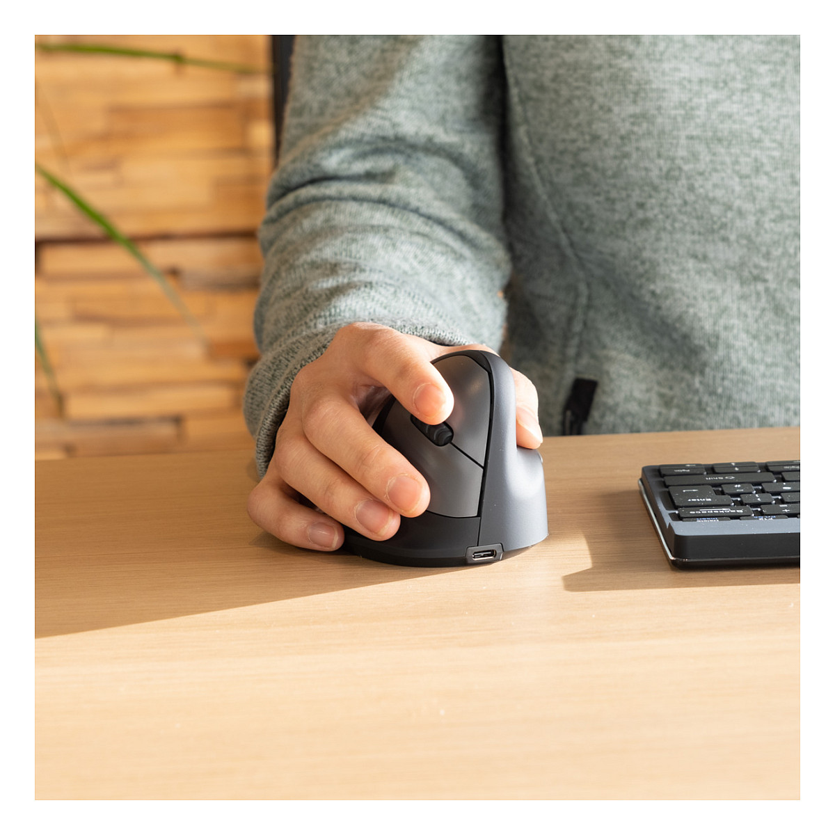 Maus pa kabllo R‑Go HE / Right‑Handed / 4 Buttons - Zezë - Figura 5