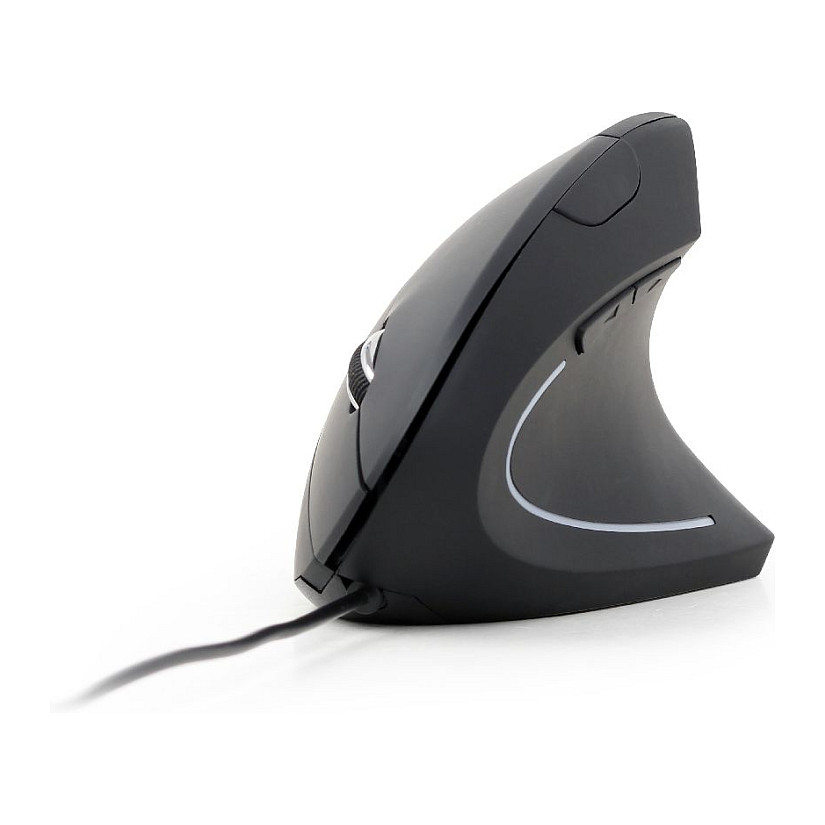 Maus me kabllo Gembird Ergonomic / 6 butona -Zezë
