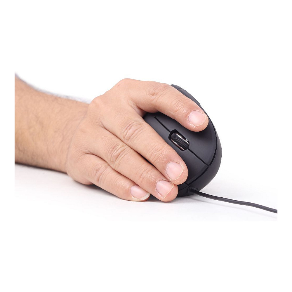 Maus me kabllo Gembird Ergonomic / 6 butona -Zezë - Figura 3