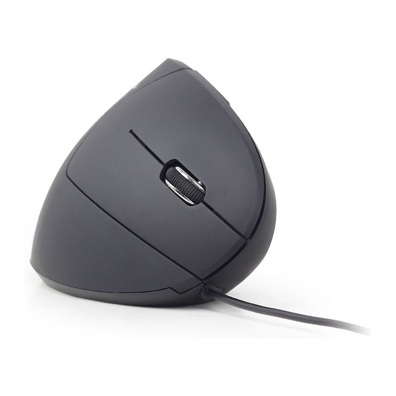 Maus me kabllo Gembird Ergonomic / 6 butona -Zezë - Figura 4