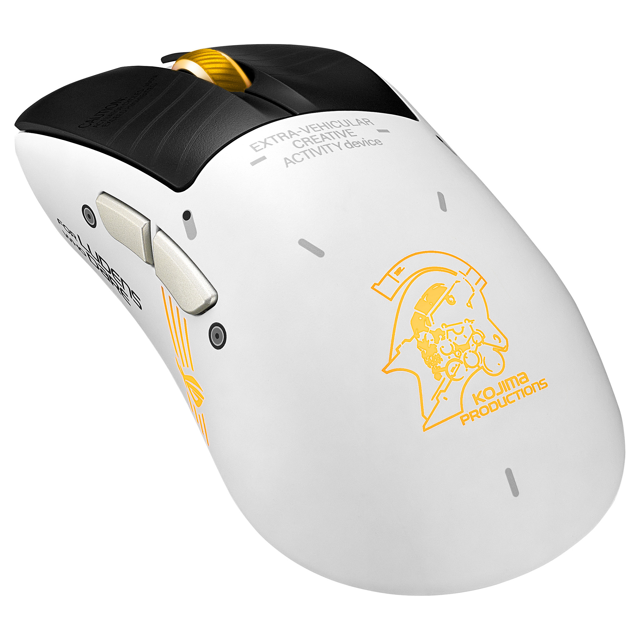 Maus Gaming ASUS ROG Keris II Origin Kojima Edition / Wired & Wireless - Bardhë - Figura 3