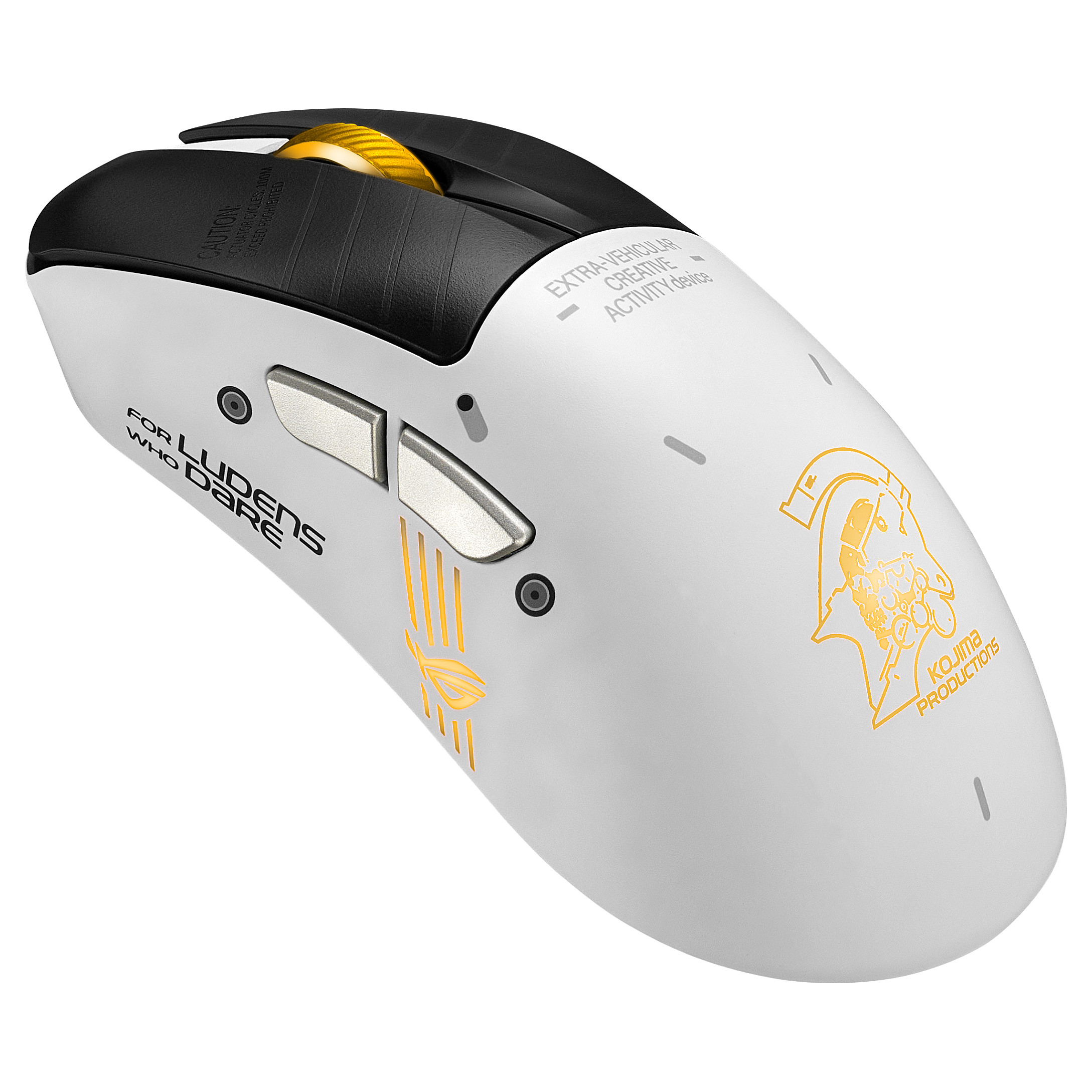 Maus Gaming ASUS ROG Keris II Origin Kojima Edition / Wired & Wireless - Bardhë - Figura 4